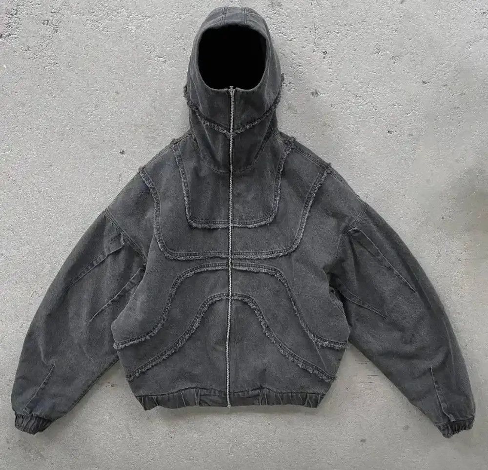 Japanese Brand × Vintage Men's Y2K Denim Jacket Size US S / EU 44-46 / 1 - 4 Thumbnail