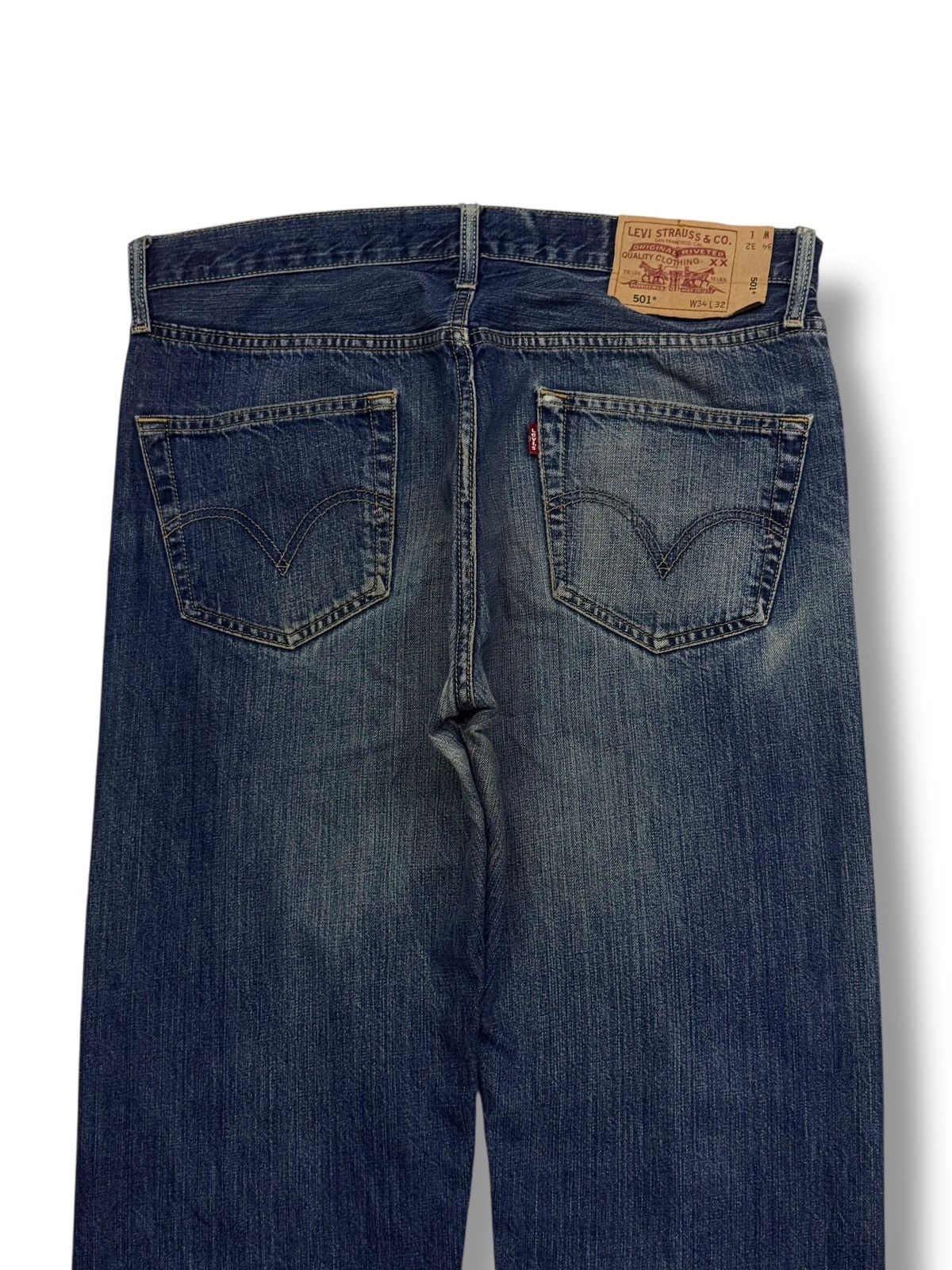 Levi's Vintage 00s Levi’s 501 Japan Market 03501-01 Button 359 |W34 Size US 34 / EU 50 - 5 Thumbnail