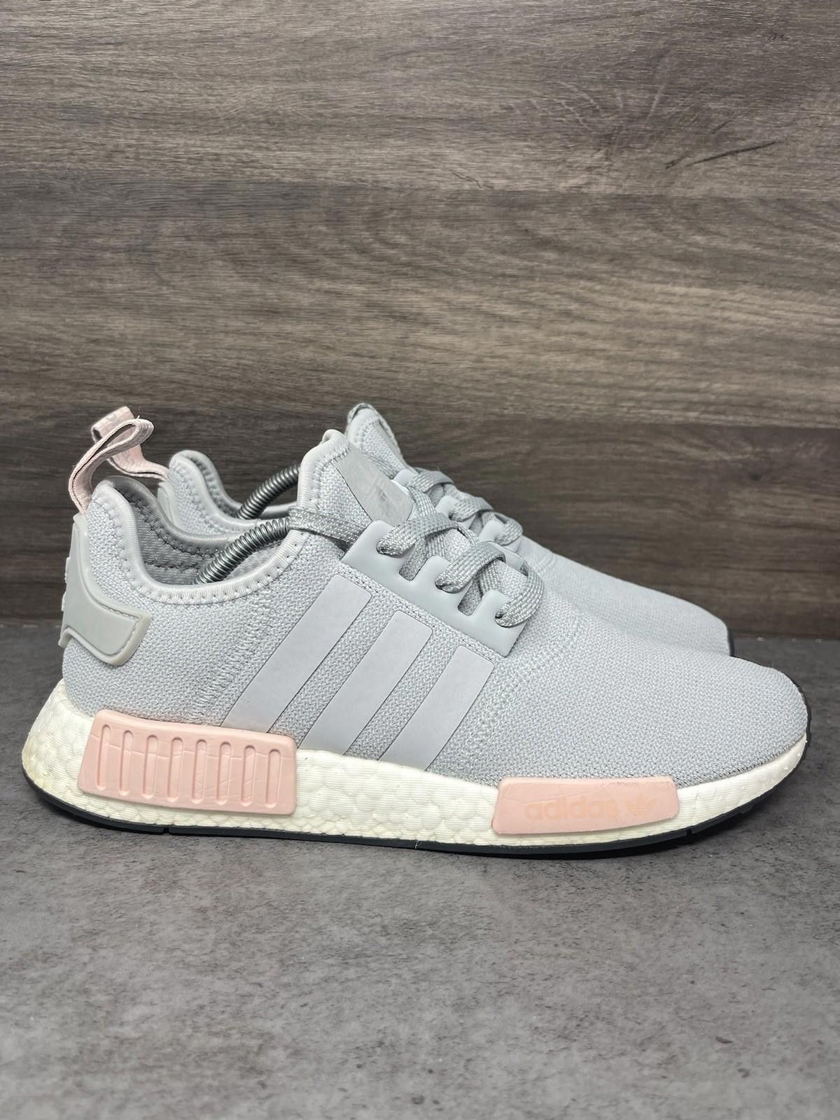 Adidas Adidas NMD R1 Sneakers Womens Size 10 Grey Pink Running Size US 10 / IT 40 - 5 Thumbnail