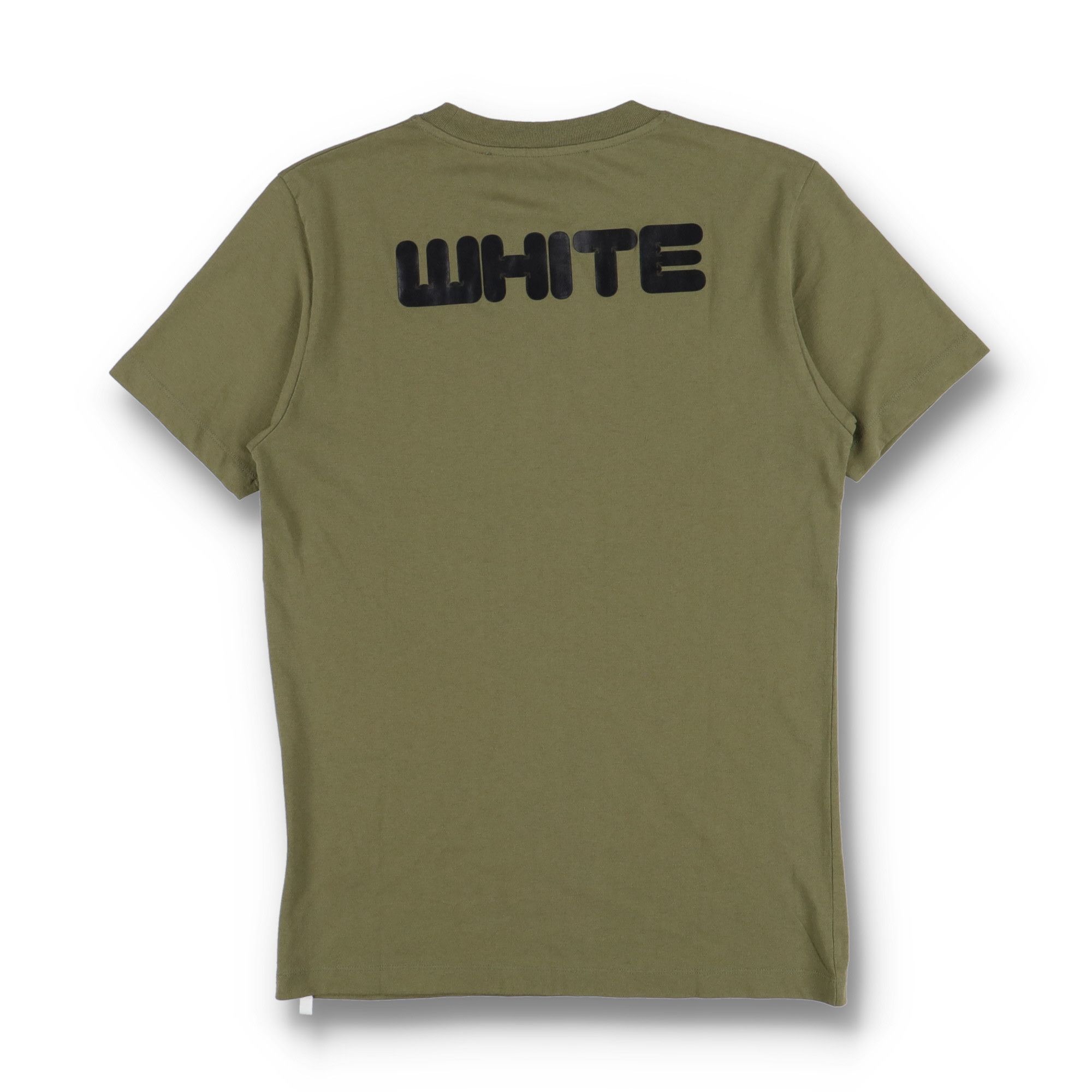 Off-White Green Rubber Arrow Font Logo T-Shirt Size US S / EU 44-46 / 1 - 7 Thumbnail