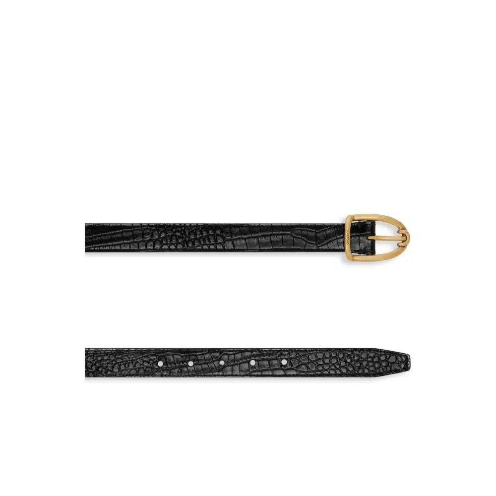 Tom Ford o1loc1c0225 TB286 Size: 95 / Leather Belt in Black Size 36 - 2 Thumbnail
