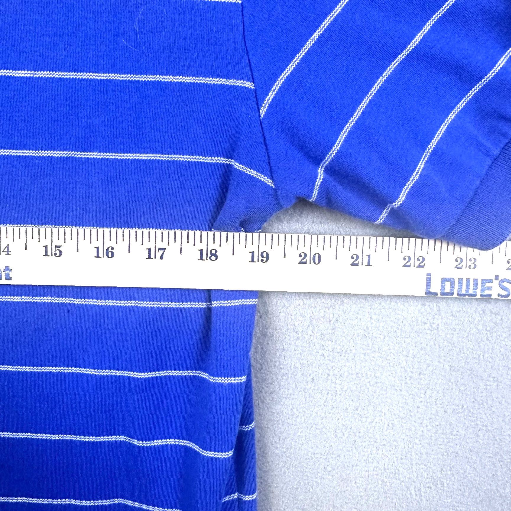 Polo Ralph Lauren Polo Ralph Lauren Polo Shirt Mens Medium Blue Striped Classic Cotton Size US M / EU 48-50 / 2 - 6 Thumbnail