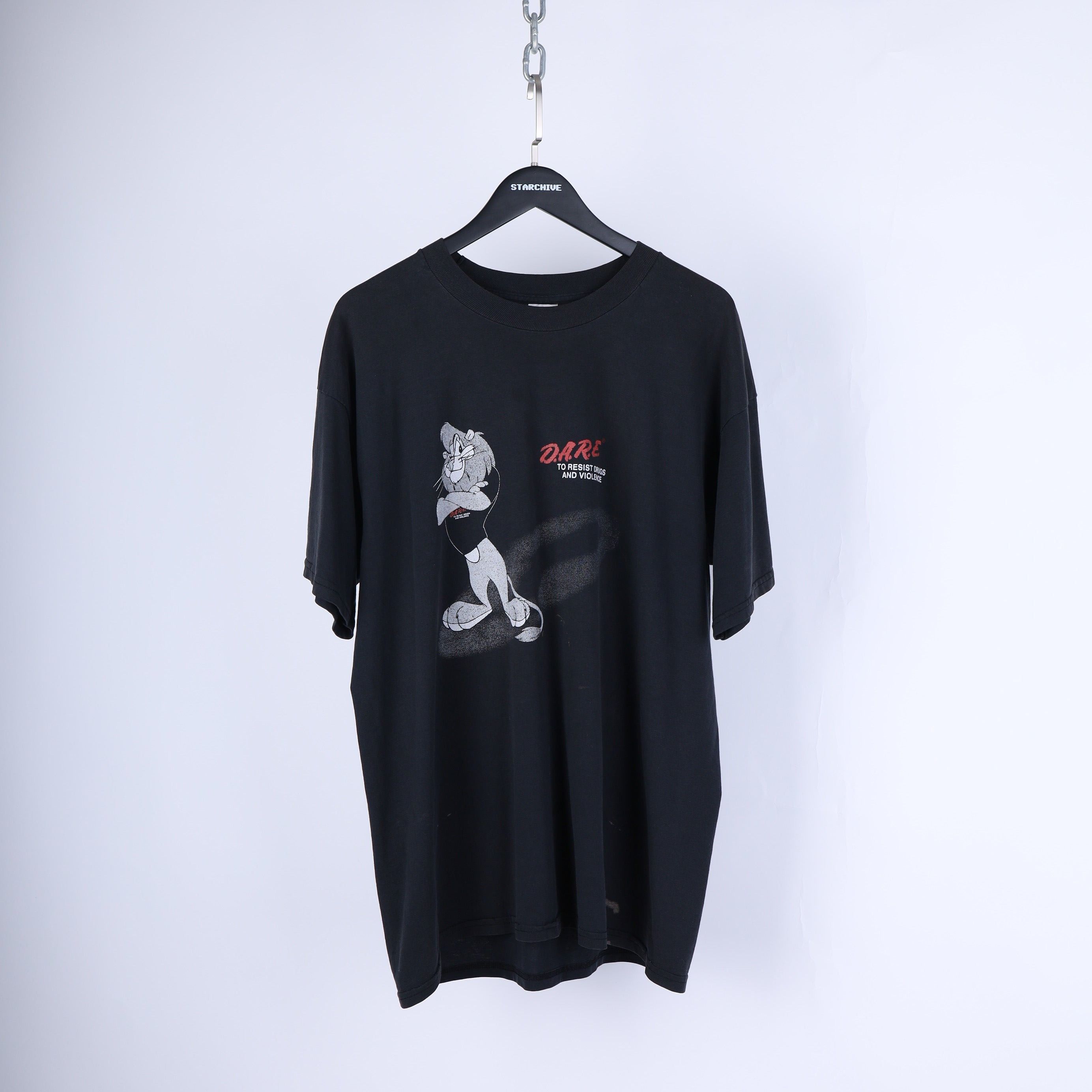 Vintage VINTAGE DARE T-SHIRT Size US XL / EU 56 / 4 - 1 Thumbnail