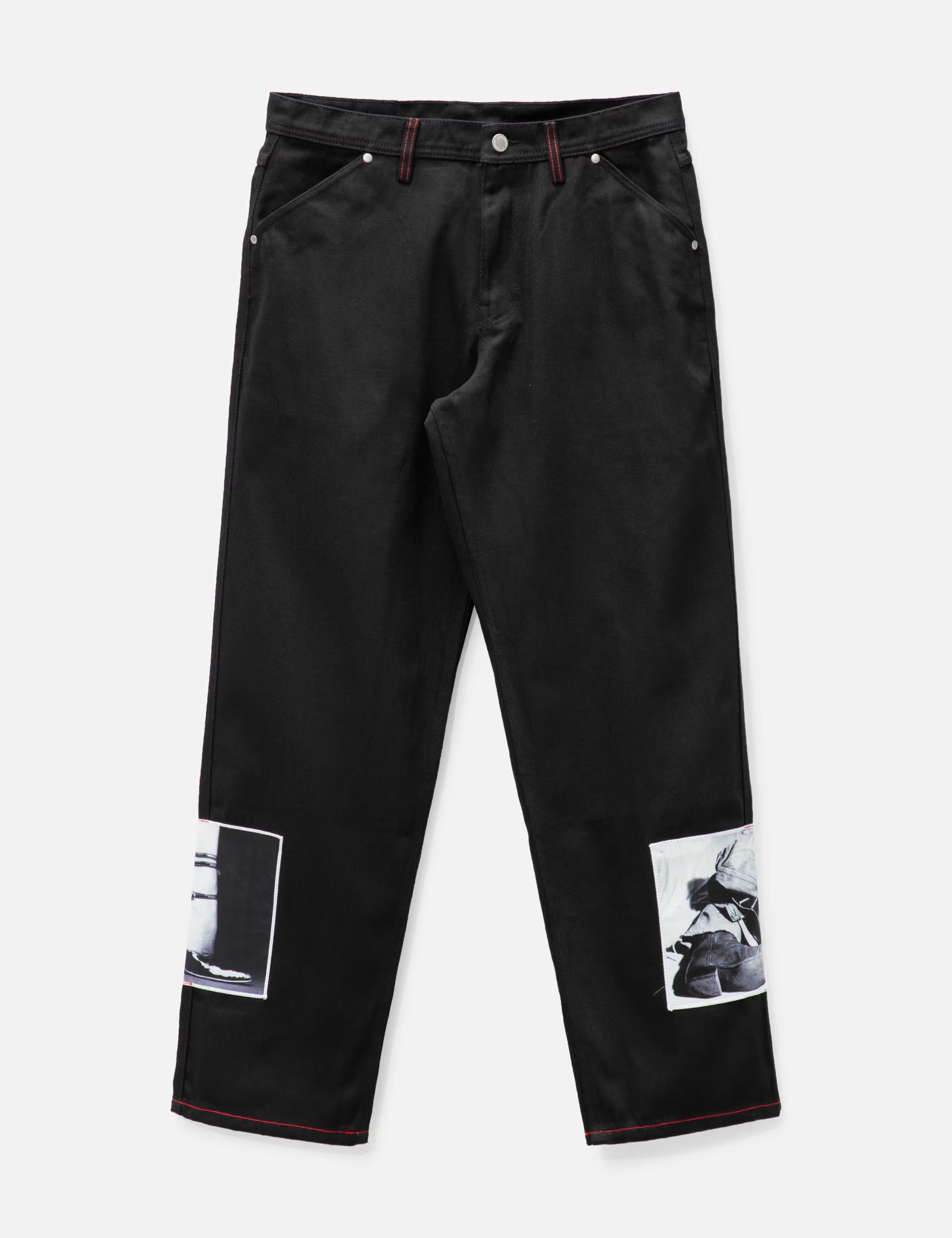 image of Pleasures Shoes Work Pants XL in Black, Men's (Size 36)