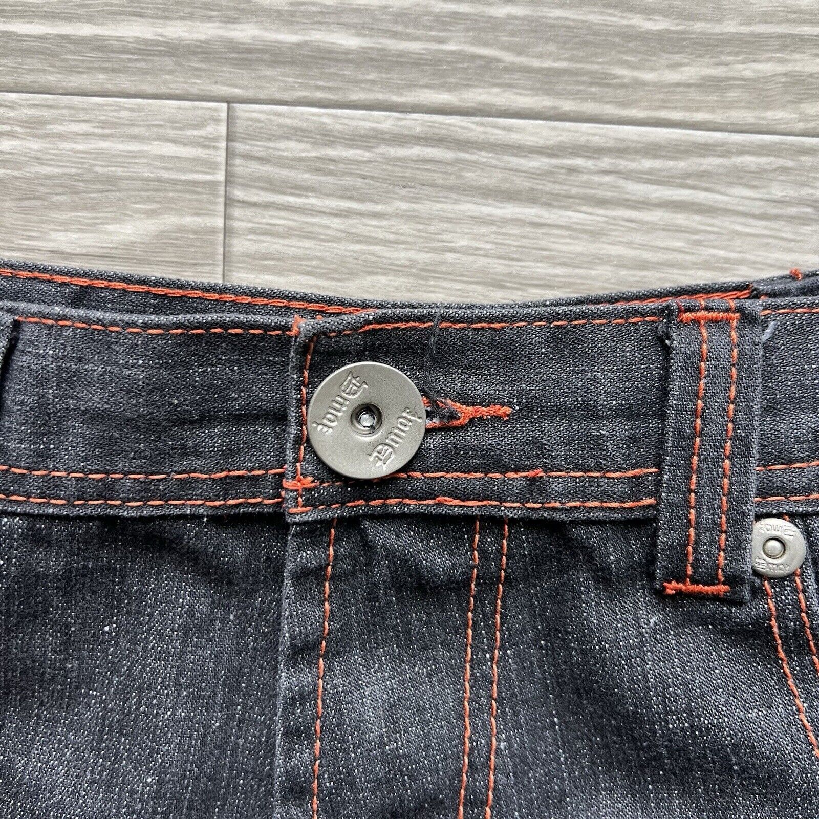 Other Baggy Jeans Mens 36 Y2K Embroidered Grunge Skater Halloween Size US 36 / EU 52 - 8 Thumbnail