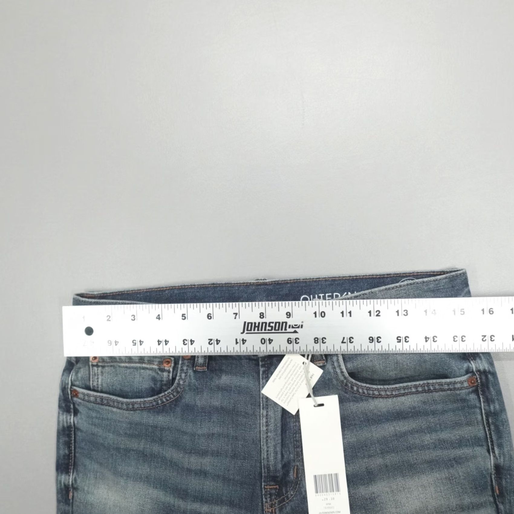 Outerknown Outerknown S.E.A. Ambassador Slim Fit Jeans Denim 29x30 Organic Worn Indigo Mens Jeans Slim Straight 5-Pocket Size US 29 - 4 Thumbnail