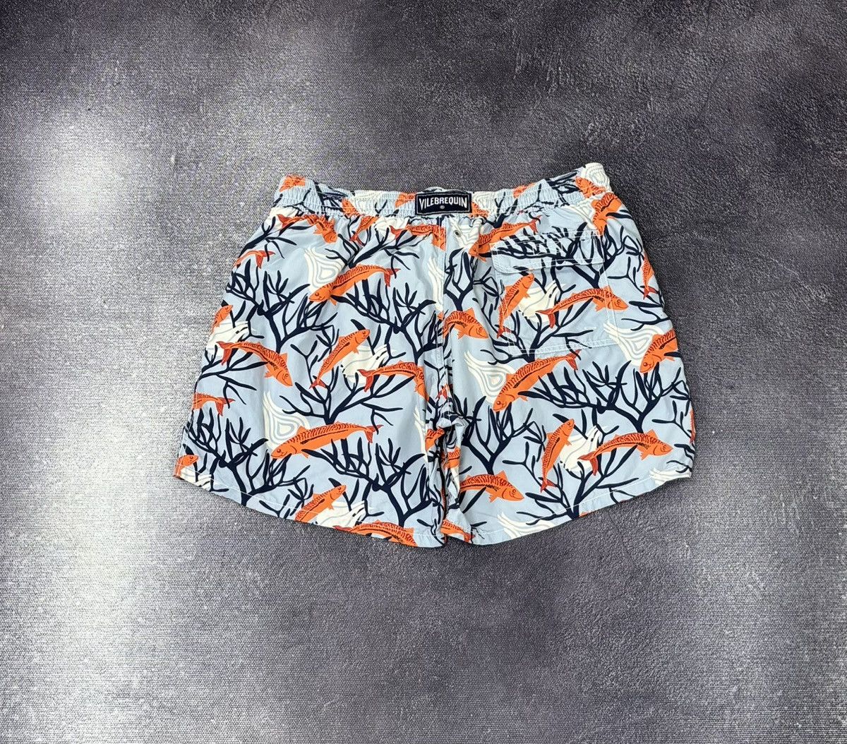 Vilebrequin Vilebrequin Men’s Polyamide Fishes Beach Board Swim Shorts Size US 38 / EU 54 - 6 Thumbnail
