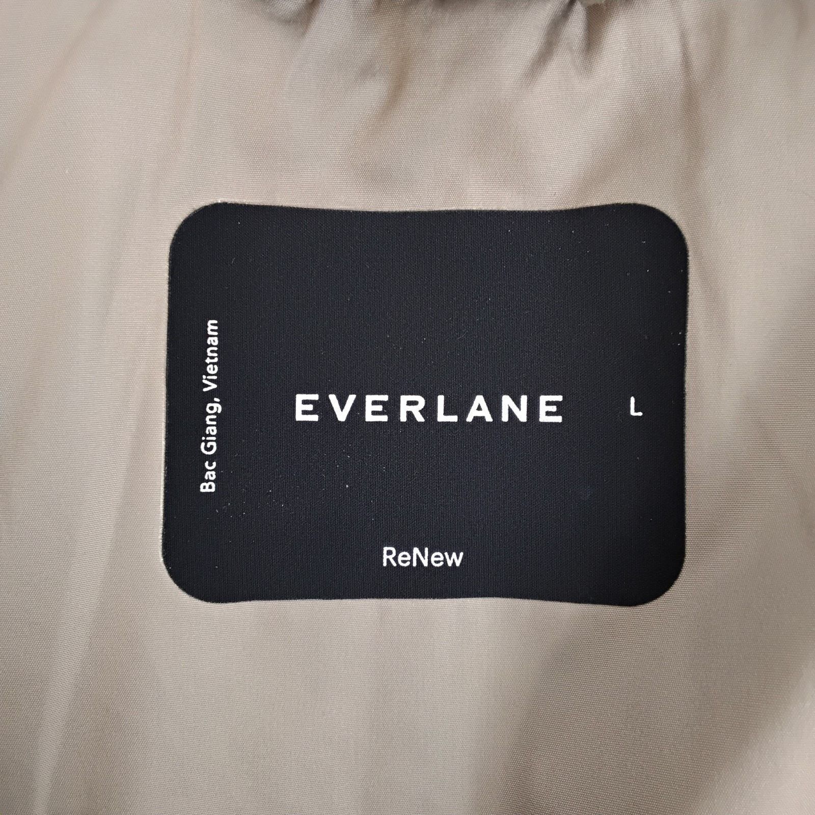 Everlane Everland The Renew Parka Men's L Tan Hooded Long Recycled Size US L / EU 52-54 / 3 - 5 Thumbnail