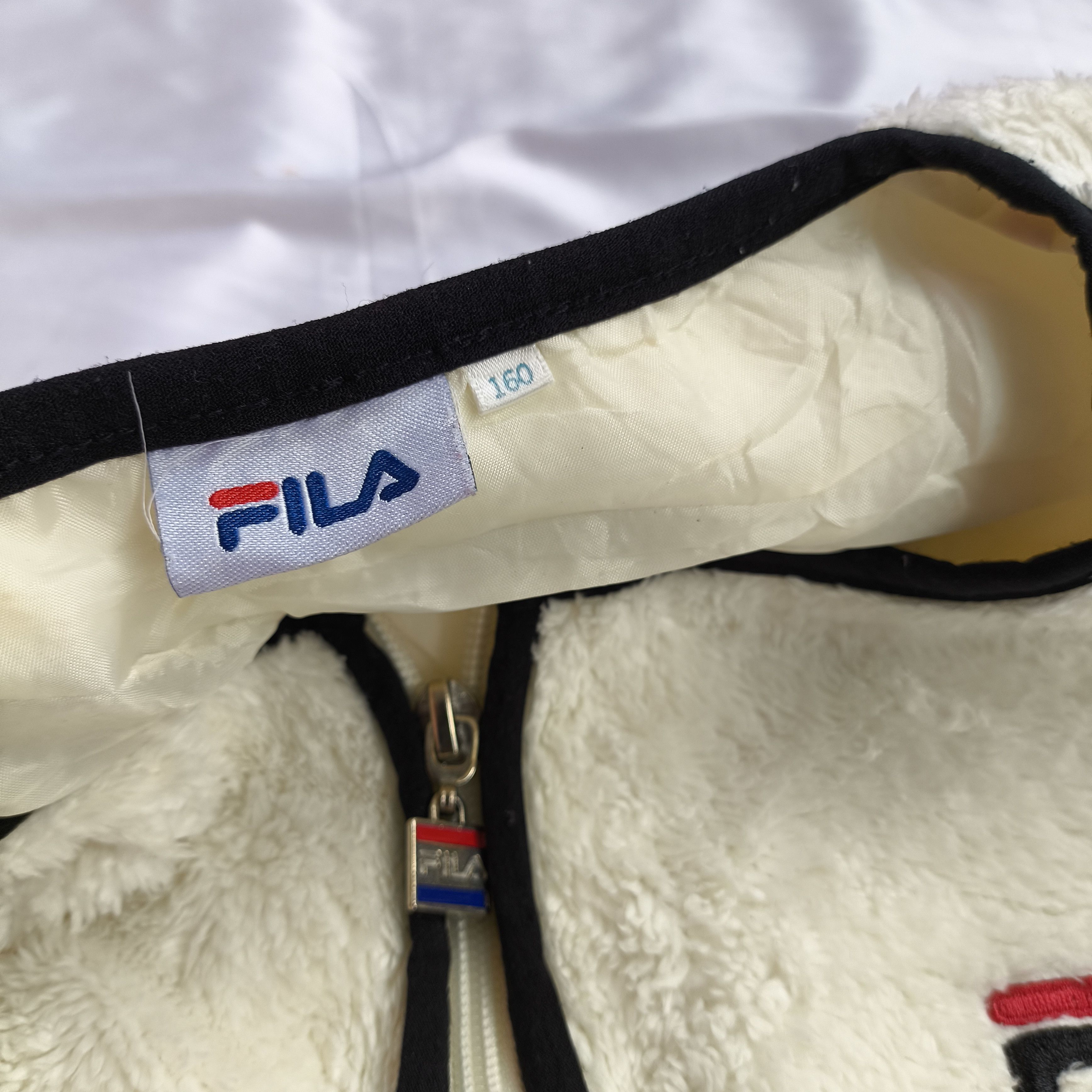Fila Fila sherpa fleece bomber jacket Size M / US 6-8 / IT 42-44 - 3 Thumbnail