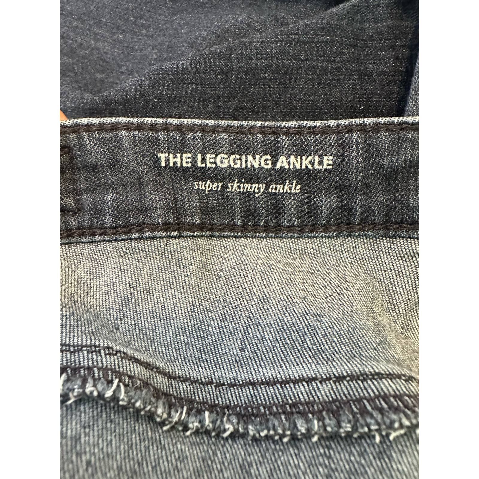 AG Adriano Goldschmied Adriano Goldschmied the legging ankle jeans size 27 Size 27" / US 4 / IT 40 - 4 Thumbnail