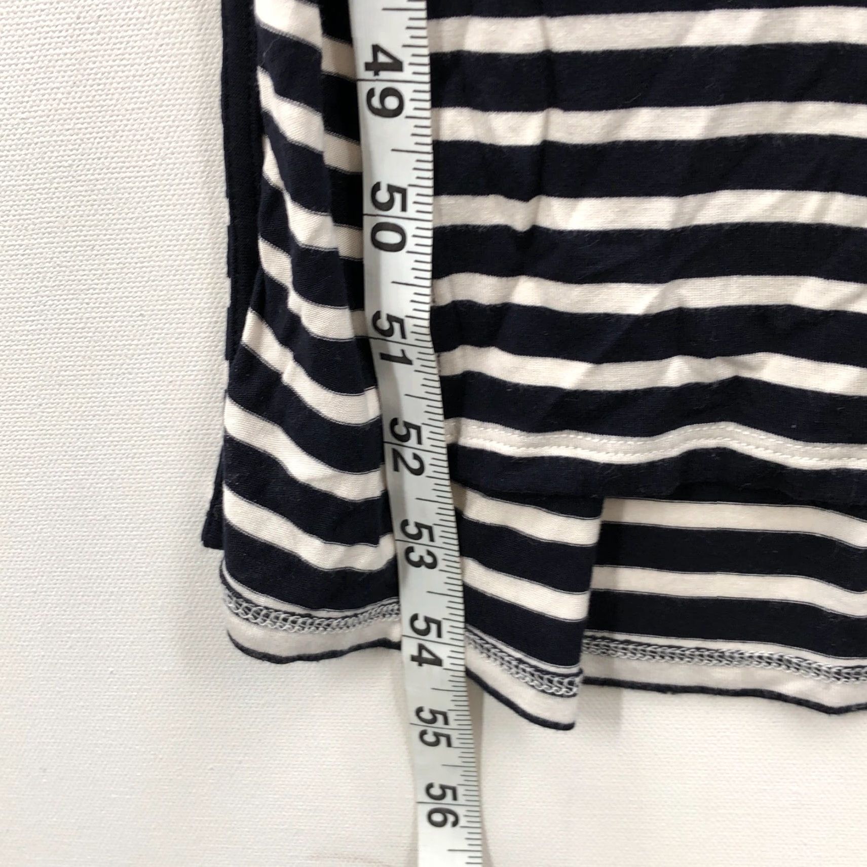 Michael Kors Michael Kors Womens Black Striped Maxi Dress Size M Crew Neck Pullover Casual Size M / US 6-8 / IT 42-44 - 6 Thumbnail