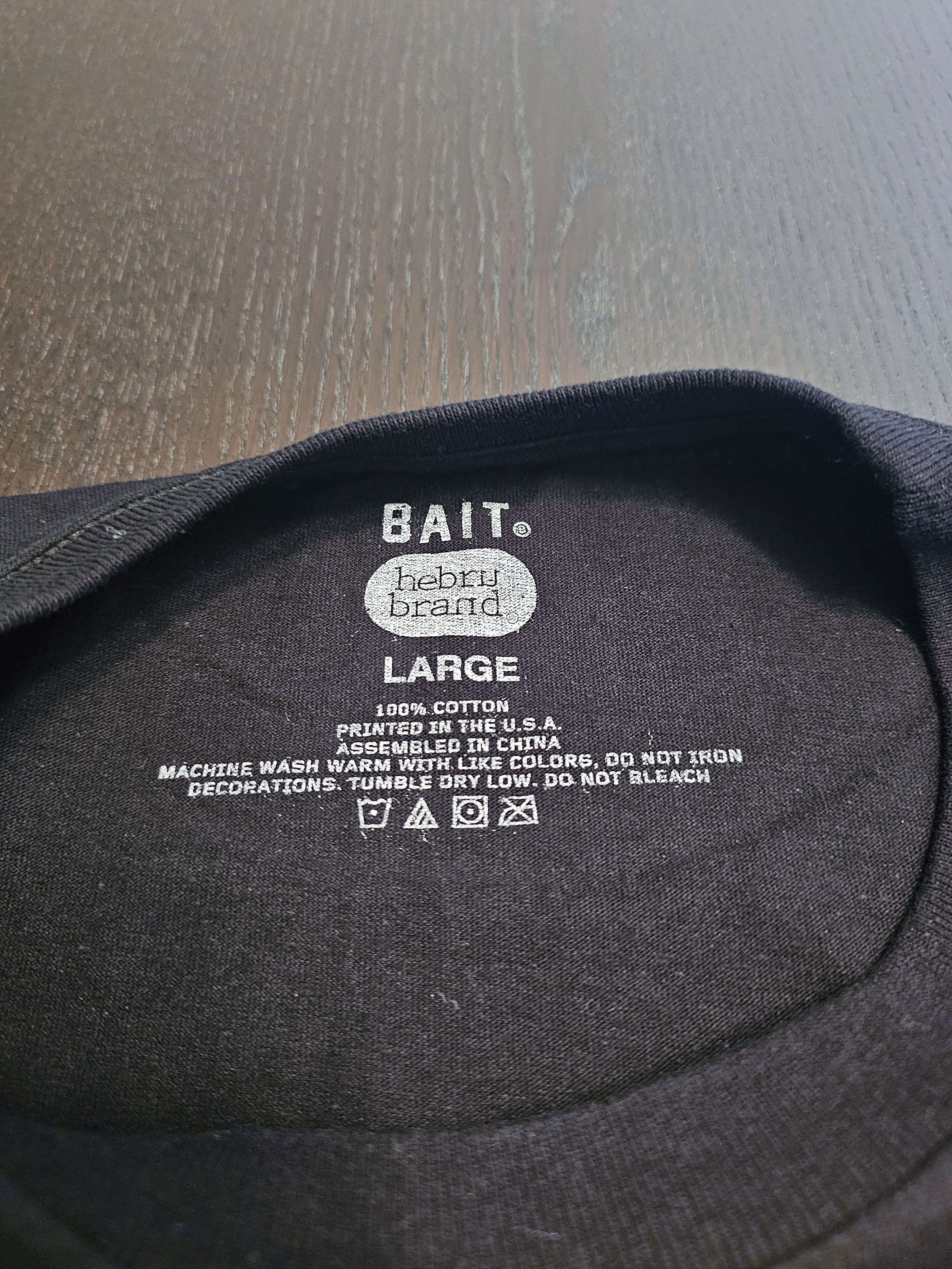 Bait × Hebru Brantley BAIT x Hebru Brantley Logo T-Shirt Size US L / EU 52-54 / 3 - 3 Thumbnail