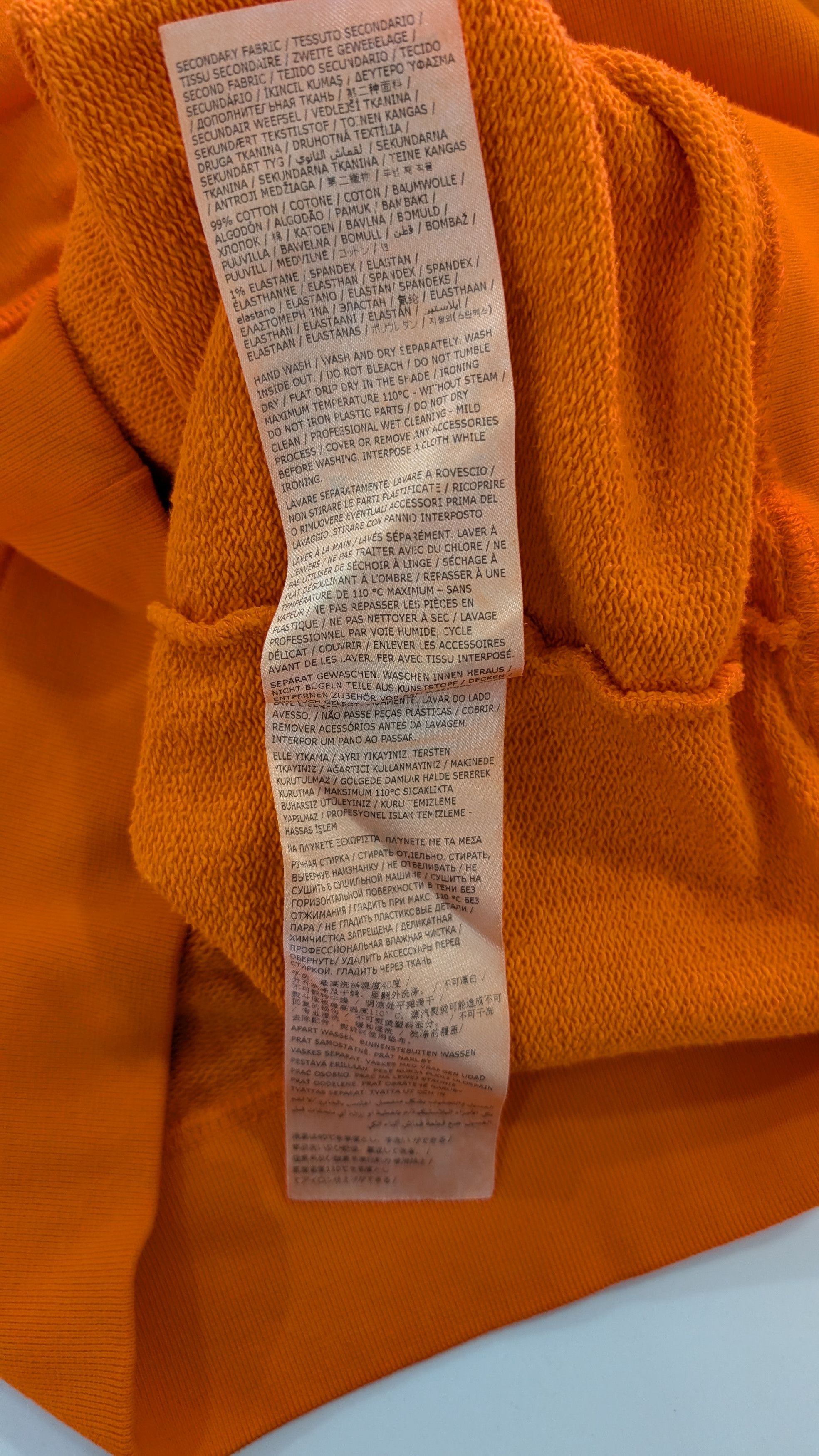 Dsquared2 DSquared2 Men's Technicolour Hoodie Orange Size Medium Size US M / EU 48-50 / 2 - 9 Thumbnail