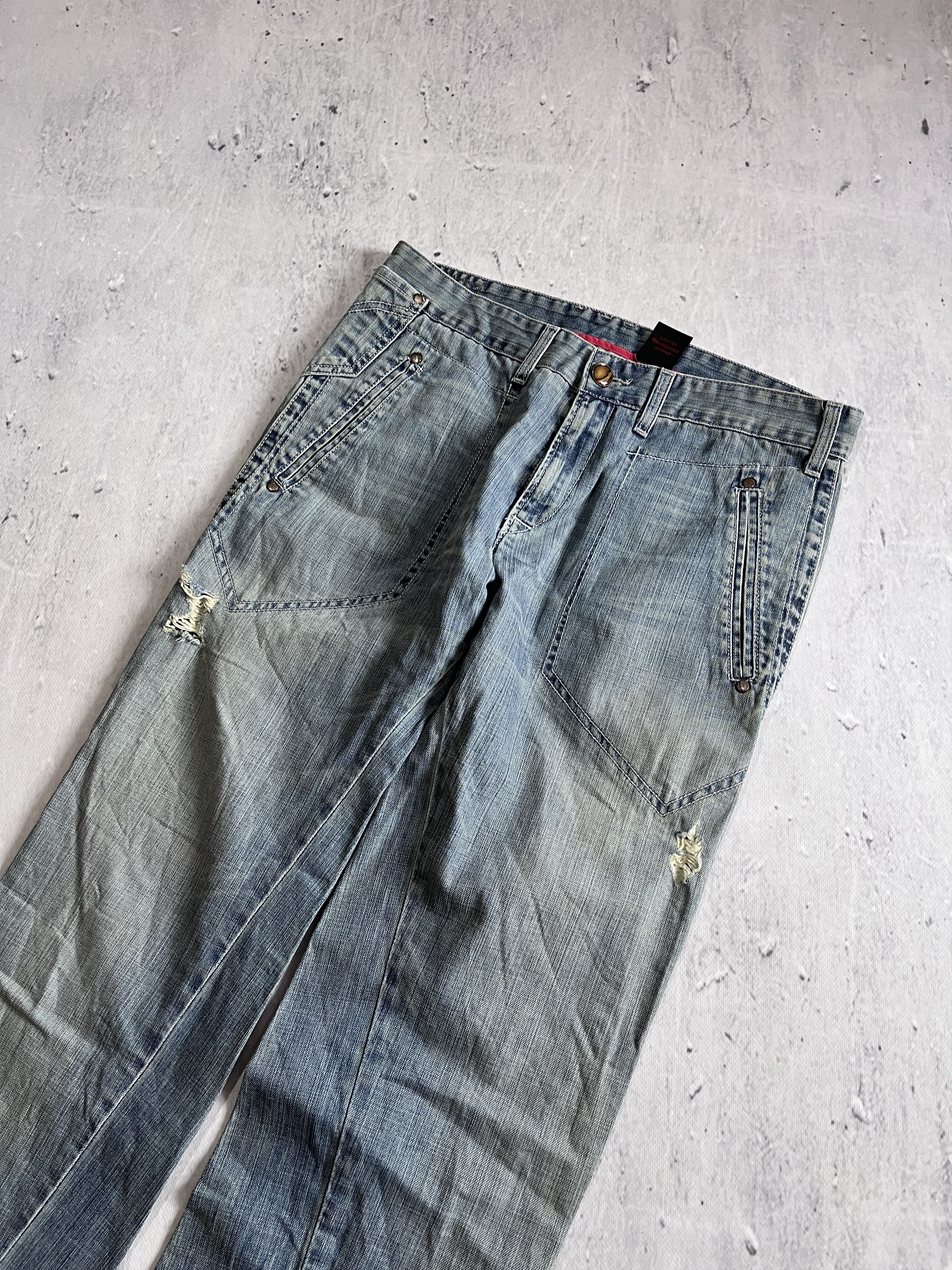 Levi's LEVI'S ENGINEERED JEANS 2006 TWISTED LEG VINTAGE DENIM PANTS Size US 32 / EU 48 - 10 Thumbnail