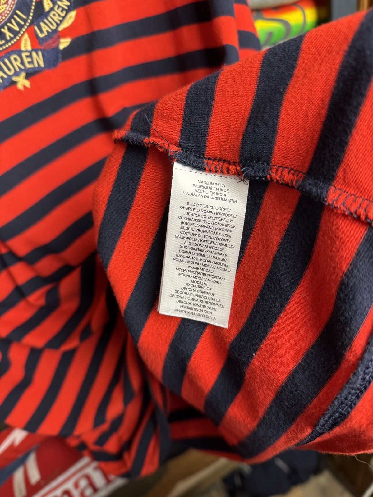 Polo Ralph Lauren × Vintage Vintage Polo T-Shirt Polo Ralph Lauren Established Big Pony Size XXL / US 16-18 / IT 52-54 - 5 Thumbnail
