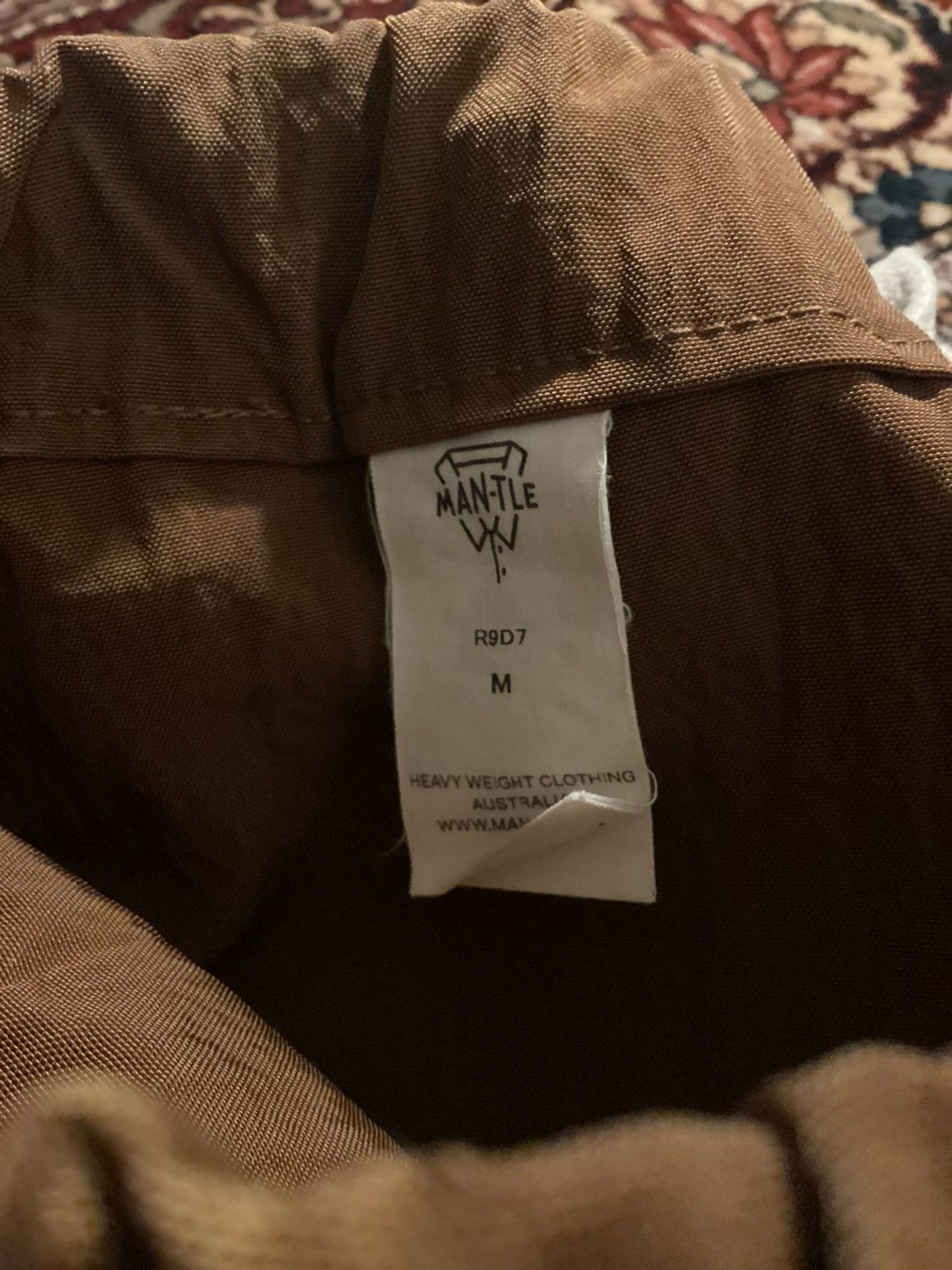 MAN-TLE MAN-TLE R9D7 Shorts - Brown Nylon Size US 32 / EU 48 - 4 Thumbnail