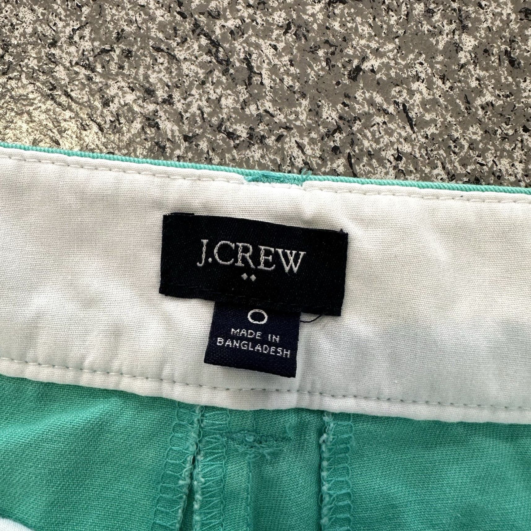 J.Crew J.CREW Shorts Womens 0 28x5 Chino Casual Mint Green Cotton 5” XS? Size 25" / US 0 / IT 36 - 2 Thumbnail