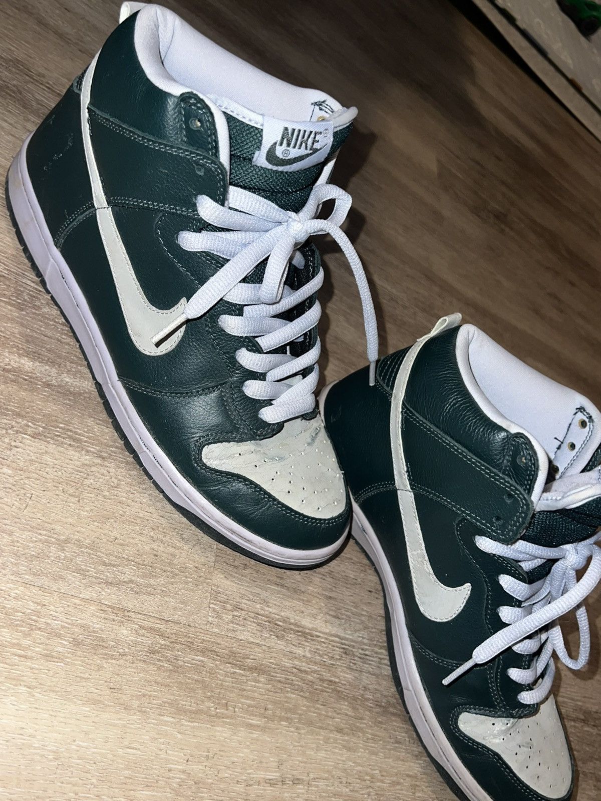 Nike Nike Dunk Sb Pro High “Ghost” 2003 Size US 8.5 / EU 41-42 - 3 Thumbnail