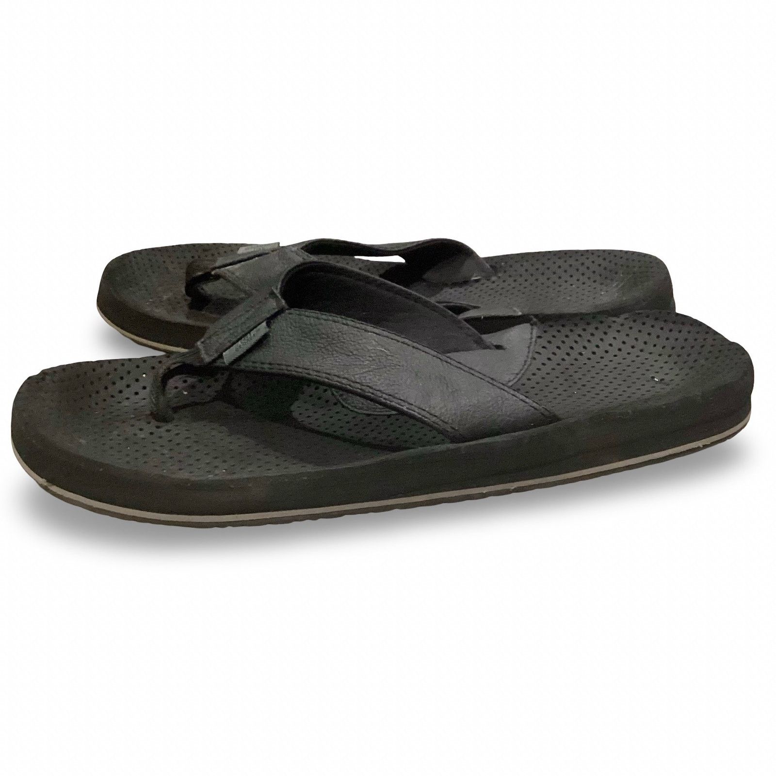 George George Men's Casual Beach Perforated Flip-Flop Sandals Size US 8 / EU 41 - 3 Thumbnail