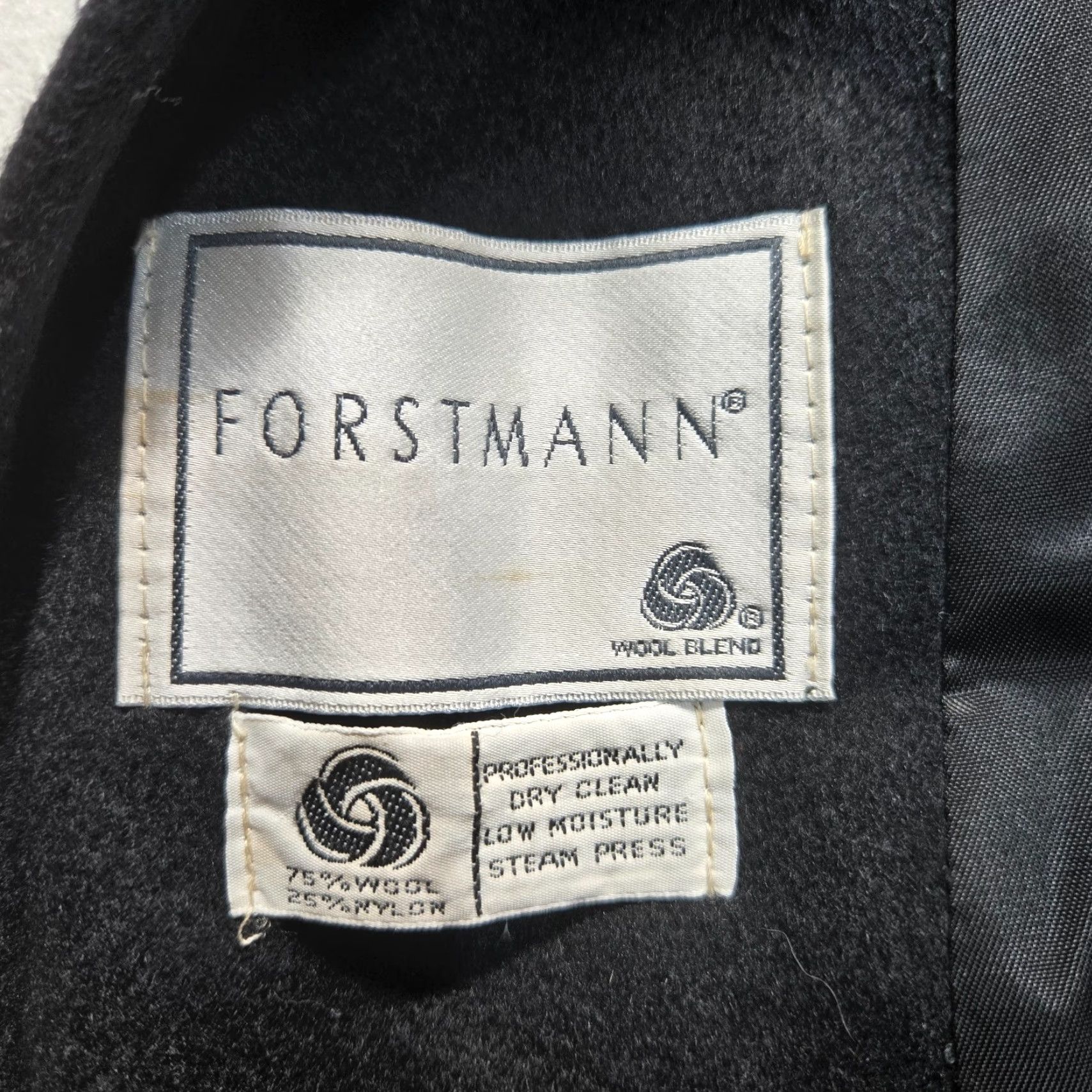 Vintage VINTAGE Charles Klein Trench Coat Coat Womens Adult Medium Black Wool Maxi Winter Fall 90s Mens Womens Size M / US 6-8 / IT 42-44 - 6 Thumbnail