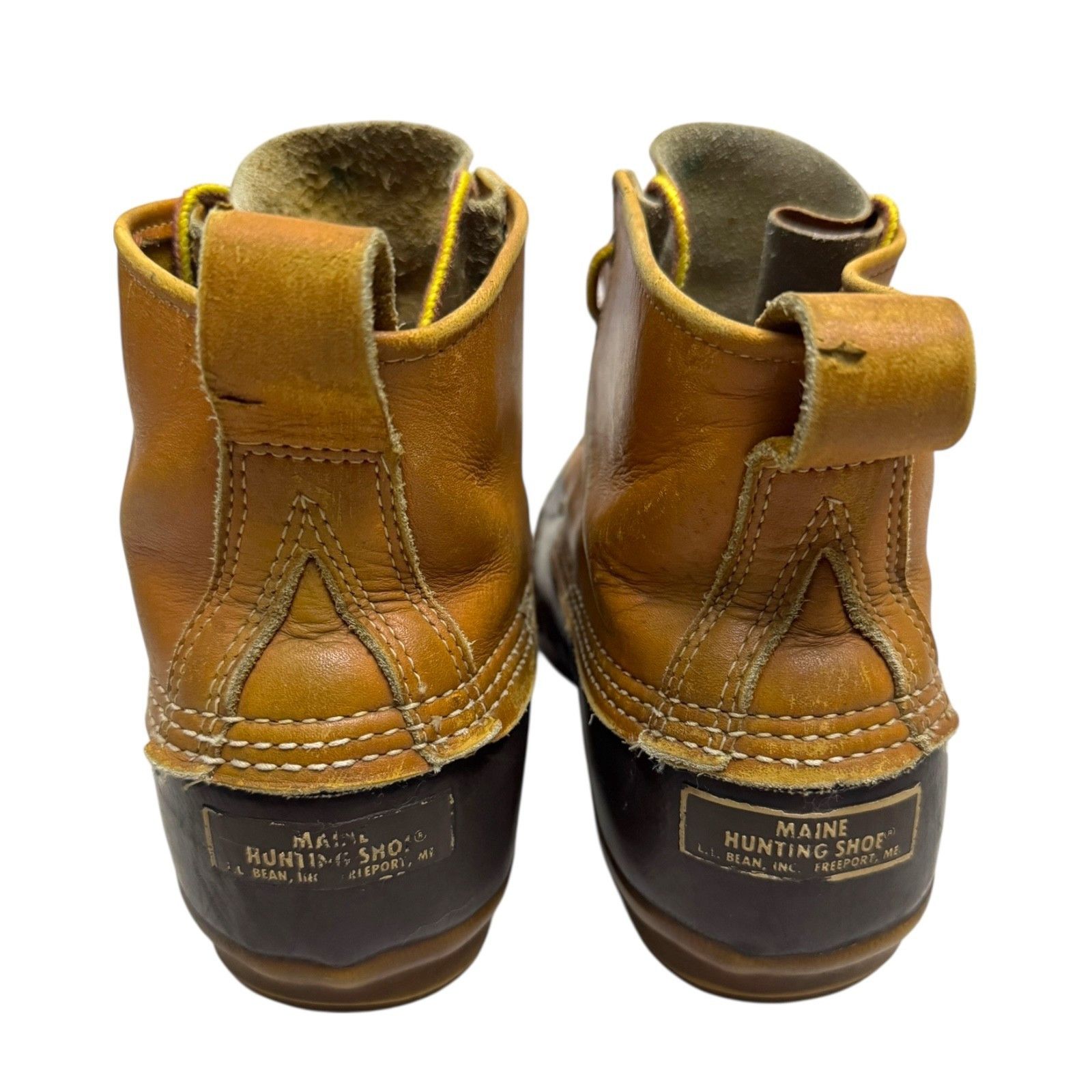 L.L. Bean LL BEAN Vintage MAINE HUNTING SHOE 90s Leather Boots 7 Size US 7 / EU 40 - 2 Thumbnail
