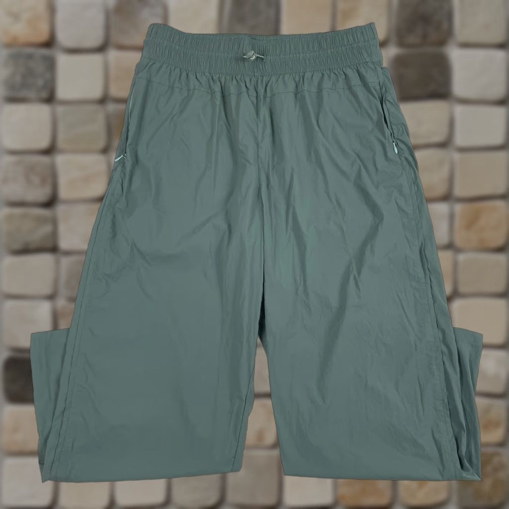 Madewell Madewell Track Pants Womens Large Green Relaxed Lightweight Gym Workout Athletic Track Pants Mens Womens? Size 30" / US 8 / IT 44 - 1 Thumbnail