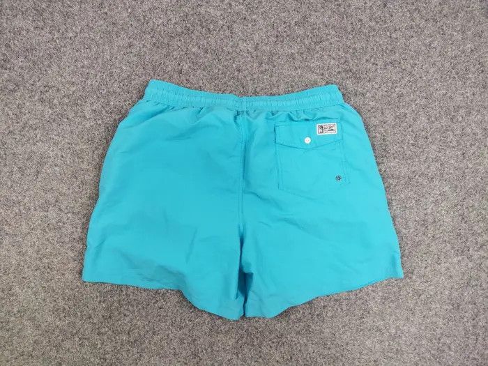 Polo Ralph Lauren Vintage 90's Polo Ralph Lauren Nylon Blue Logo Casual Shorts Size US 36 / EU 52 - 5 Thumbnail