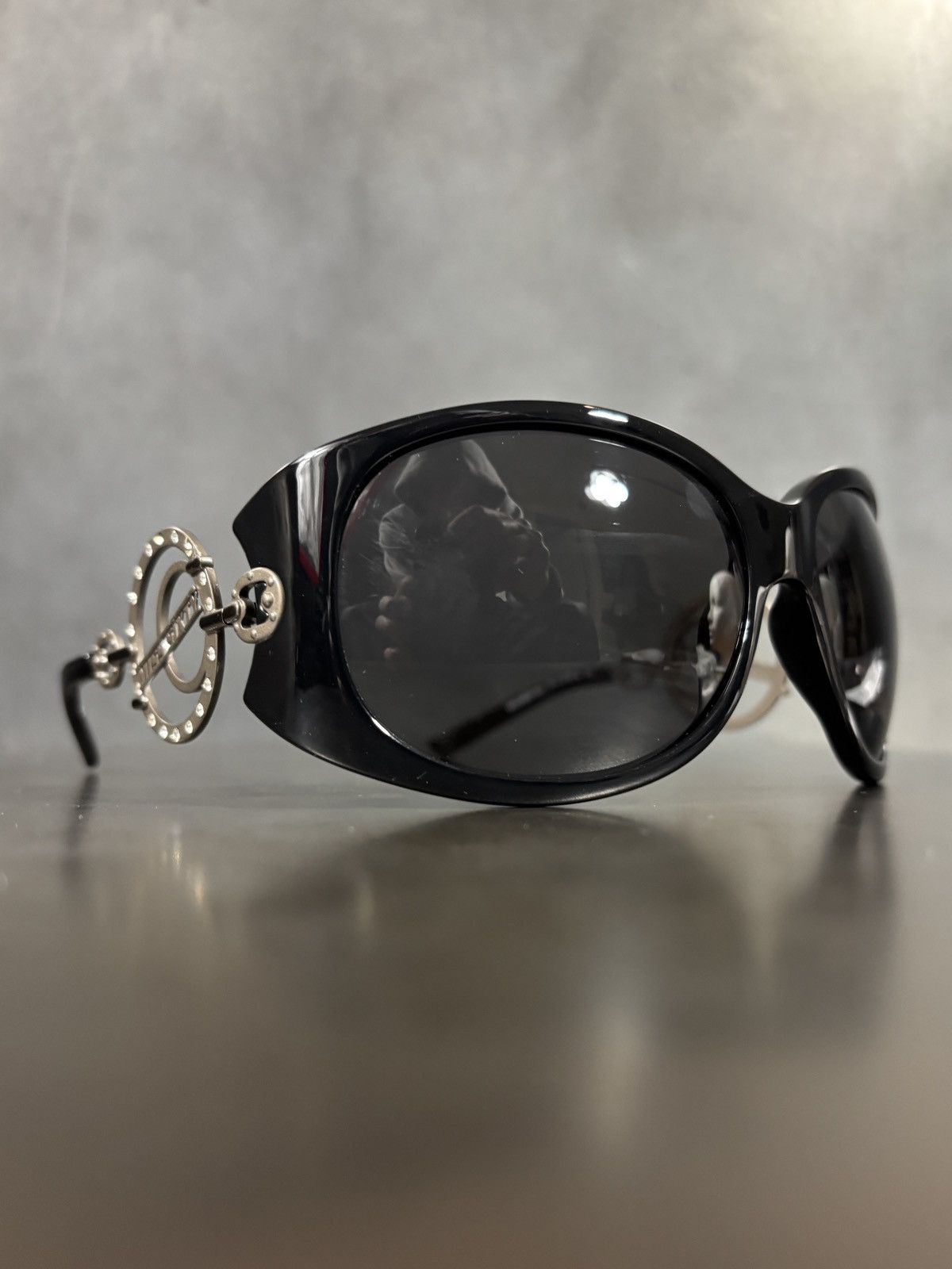 Miss Sixty Vintage Miss Sixty Sunglasses Y2K 2000s Oversized Rhinestone Size ONE SIZE - 15 Thumbnail