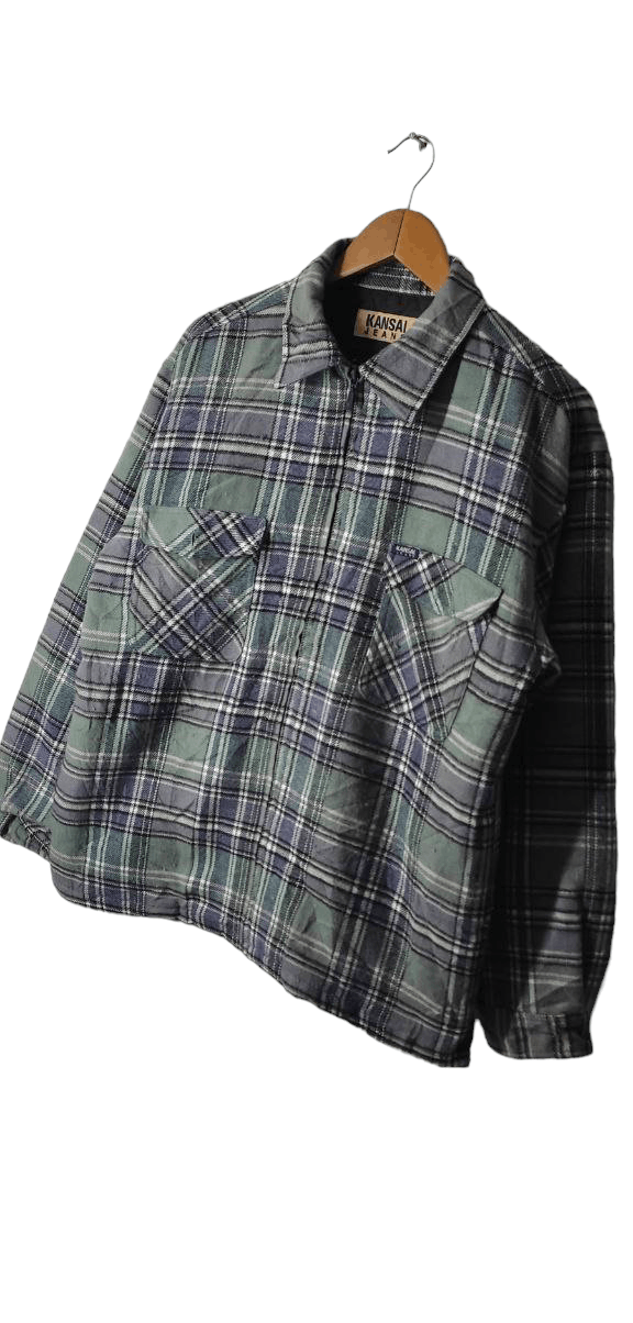 Kansai Yamamoto KANSAI JEANS KANSAI YAMAMOTO JAPAN UNISEX JACKET Size US L / EU 52-54 / 3 - 6 Thumbnail