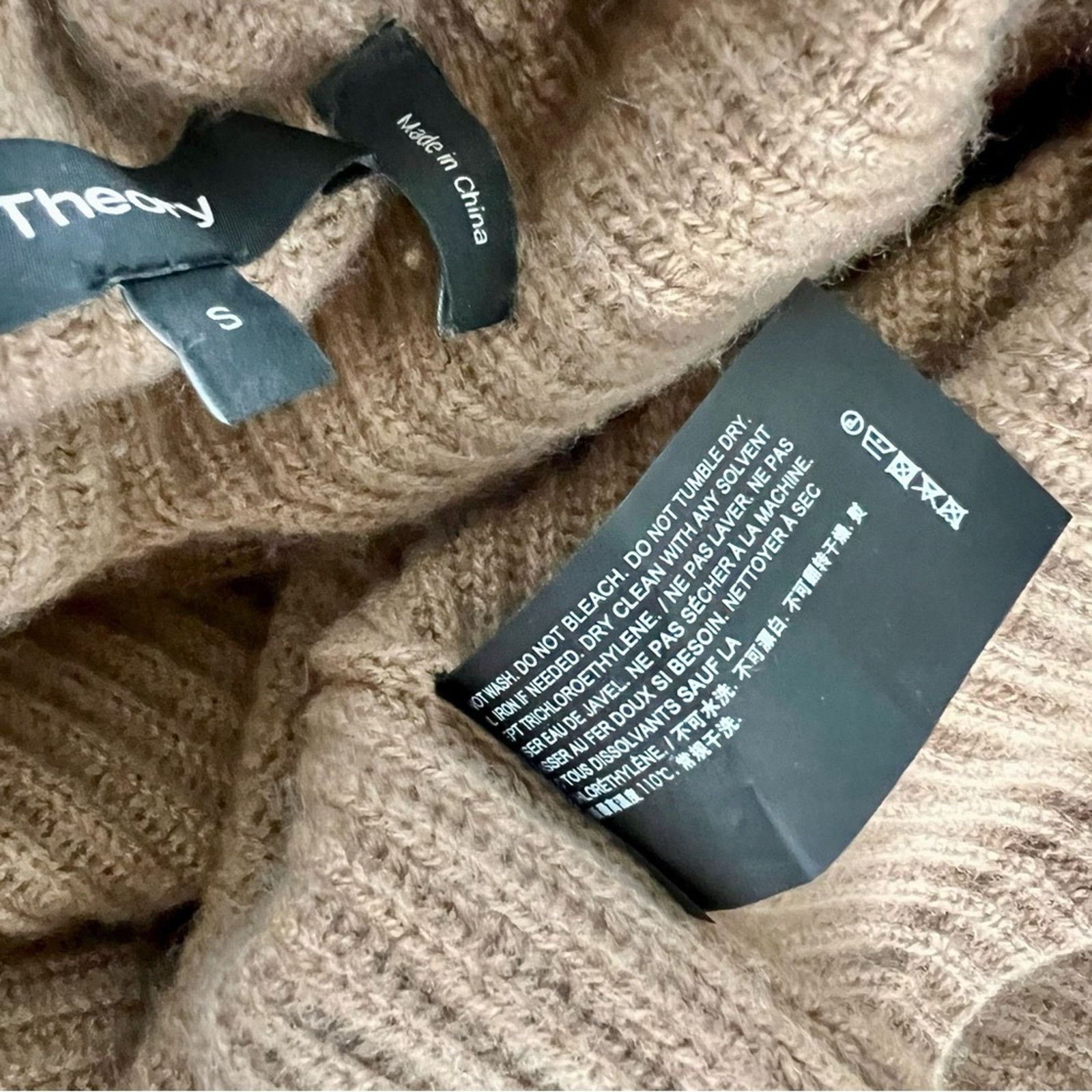 Theory Theory Turtleneck Sweater Cashmere Pullover Knit Raglan Size S / US 4 / IT 40 - 14 Thumbnail