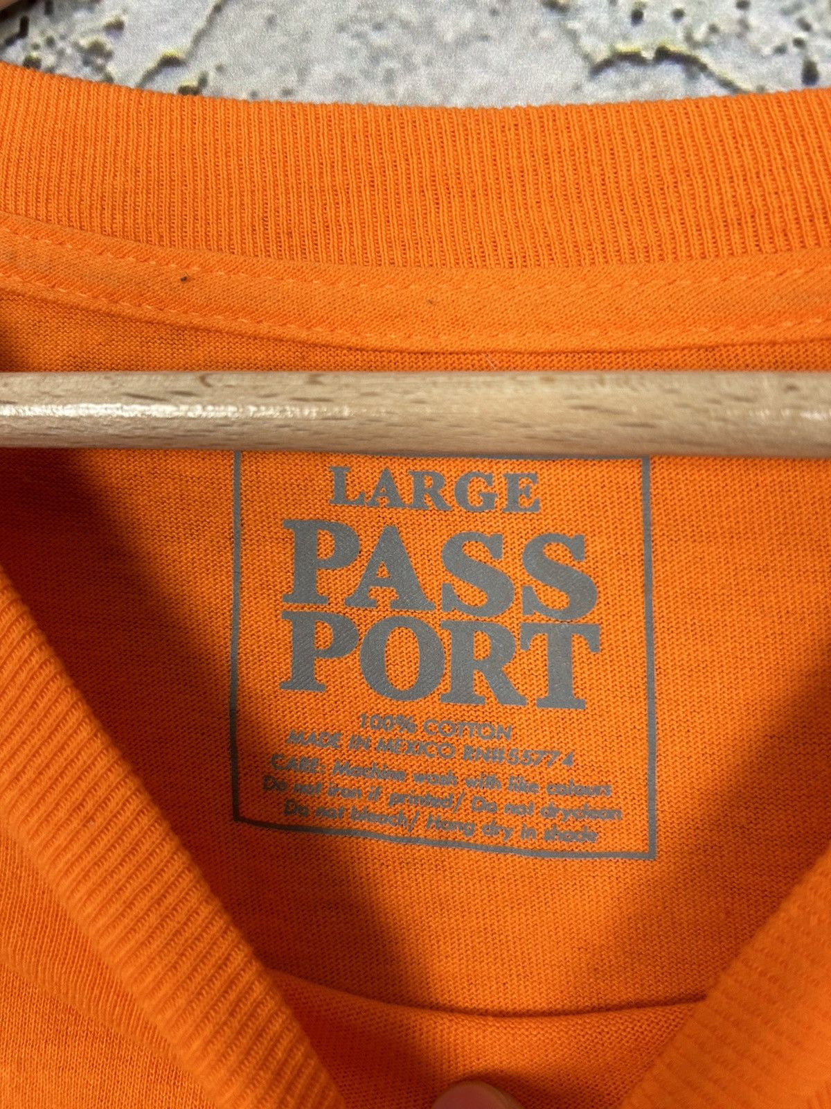 Passport Pass-port Skateboards Longsleeve Orange Hype Retro Size US L / EU 52-54 / 3 - 4 Thumbnail