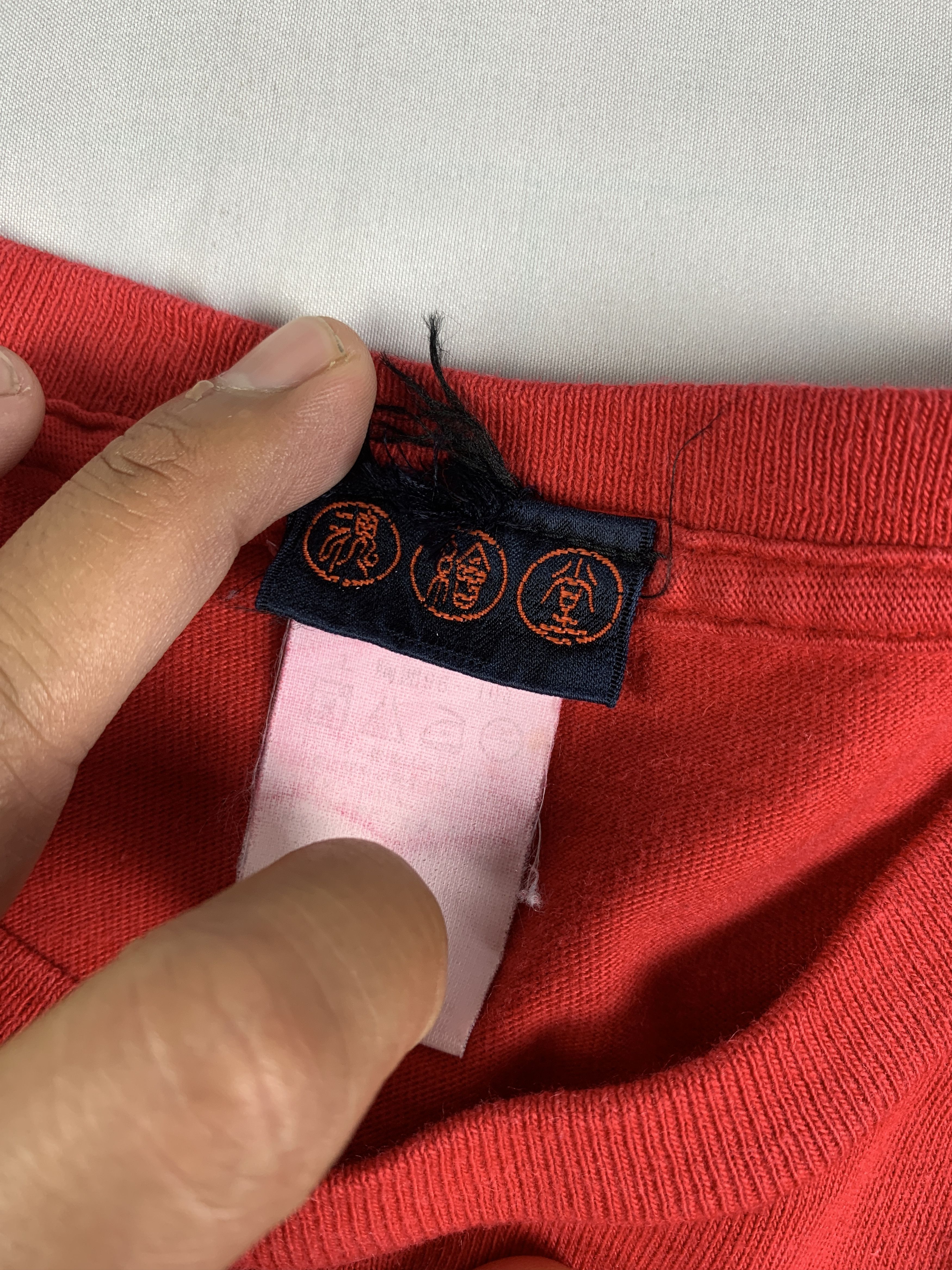 Japanese Brand 2000s Shu Nakajima Red Dragon Printed Art Tee (L) Size US L / EU 52-54 / 3 - 6 Thumbnail
