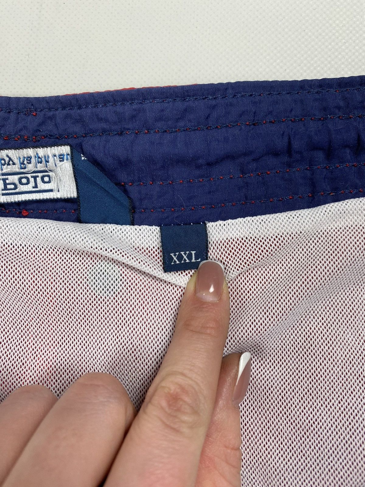 Polo Ralph Lauren Polo By Ralph Lauren Vintage Men’s Swimming Shorts Size XXL Size US 38 / EU 54 - 9 Thumbnail