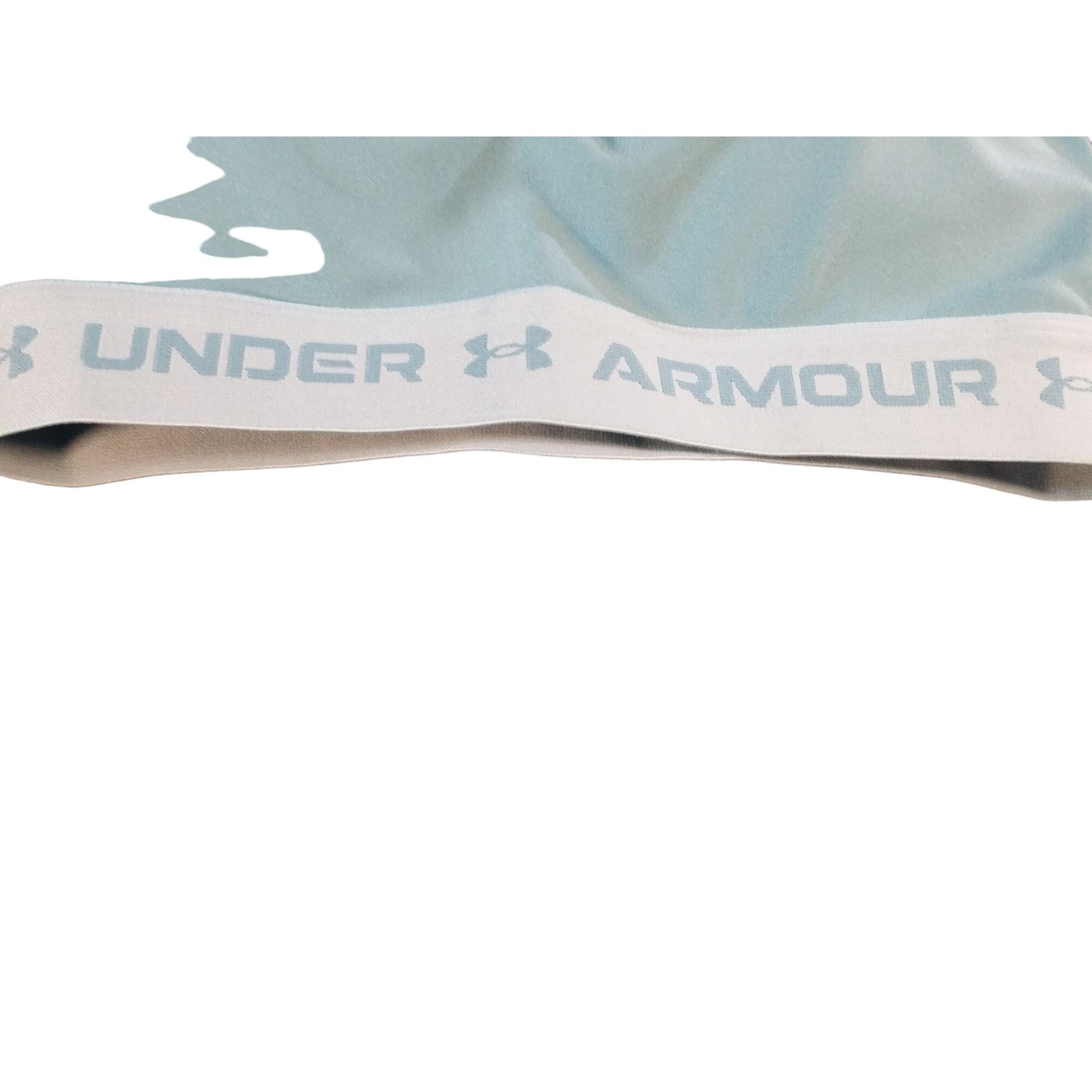 Under Armour Under Armour Crossback Heather Sports Bra Women Sz S Compres Size ONE SIZE - 7 Thumbnail