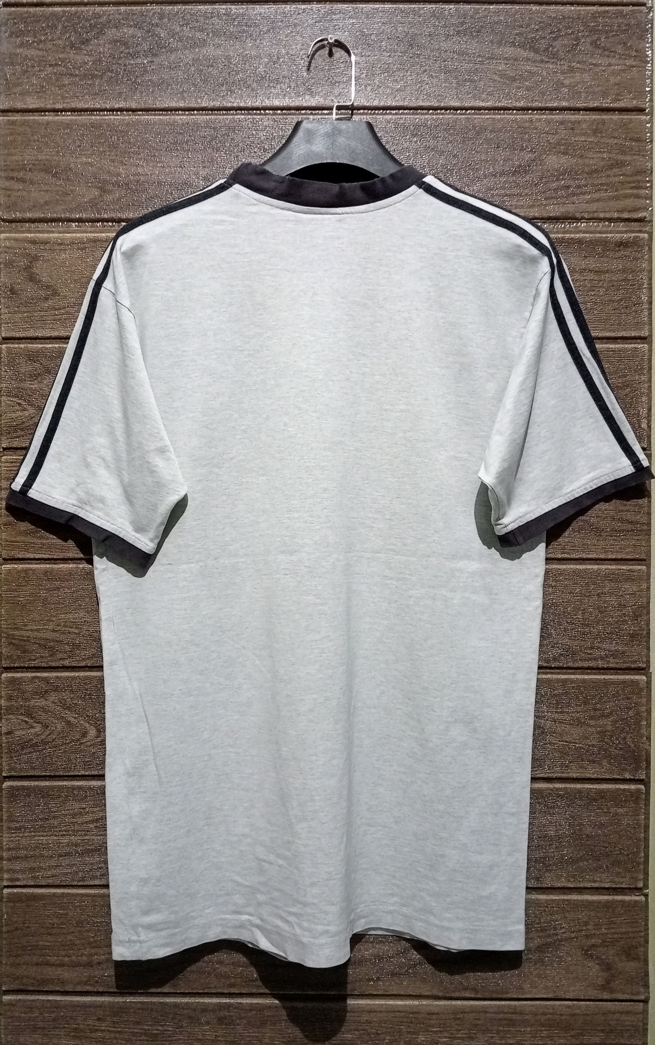 Adidas Vintage '90s Distressed Adidas Tee USA Size US M / EU 48-50 / 2 - 2 Thumbnail