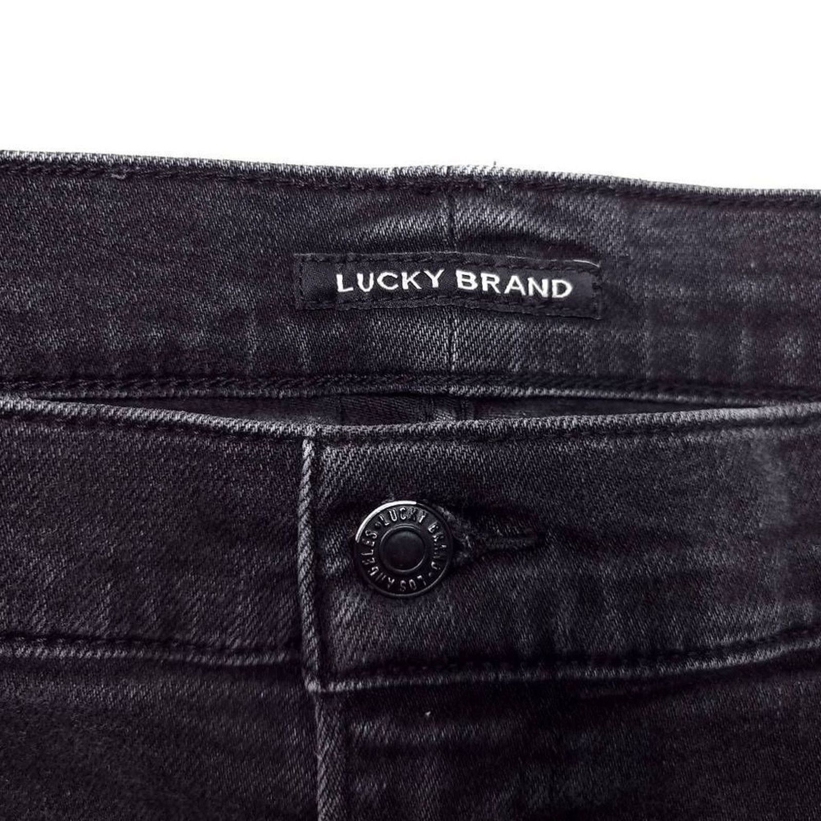 Lucky Brand Lucky Brand 363 Vintage Straight Jeans Mens 40x30 Black Size US 40 / EU 56 - 5 Thumbnail