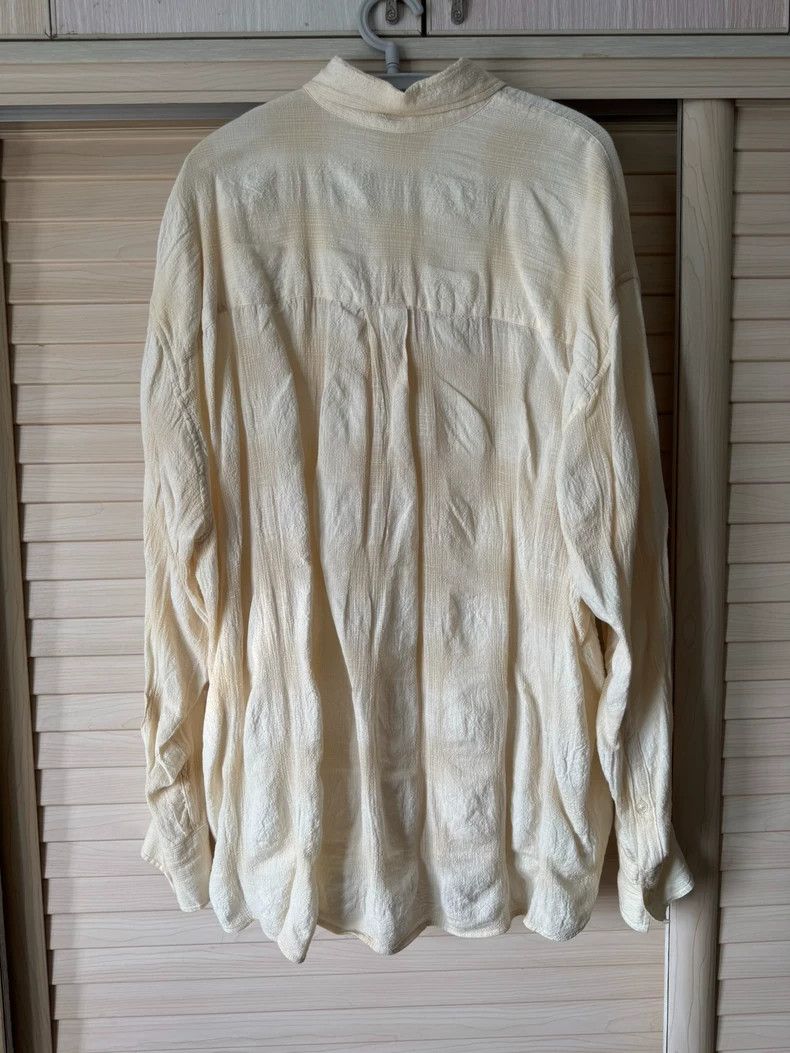Our Legacy Our Legacy size46 Colorful pleated loose linen shirt Size US S / EU 44-46 / 1 - 4 Thumbnail