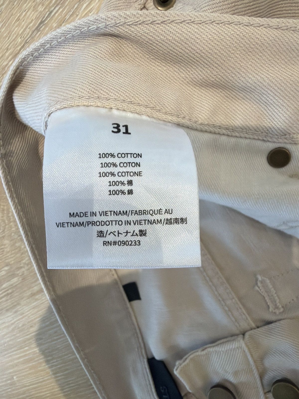 Essentials Essentials Fear of God Denim Size US 31 - 6 Thumbnail