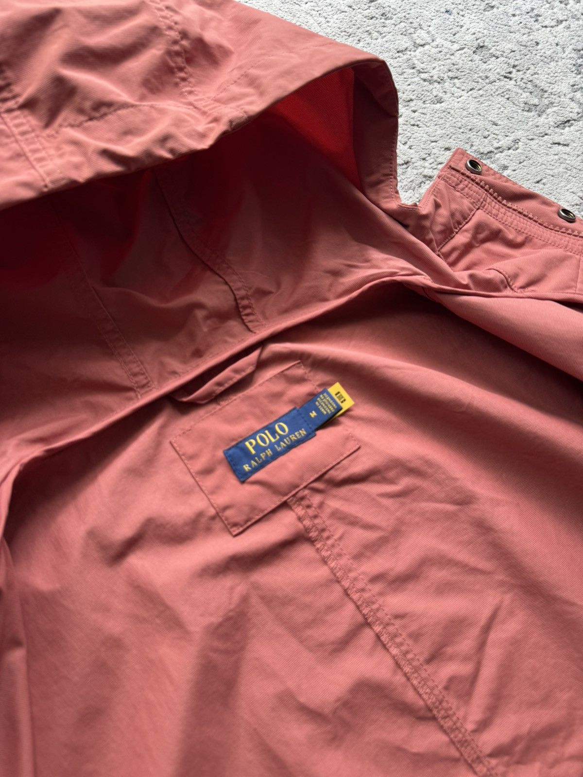 Polo Ralph Lauren Polo Ralph Lauren Peach Hooded Jacket Size M Size M / US 6-8 / IT 42-44 - 9 Thumbnail