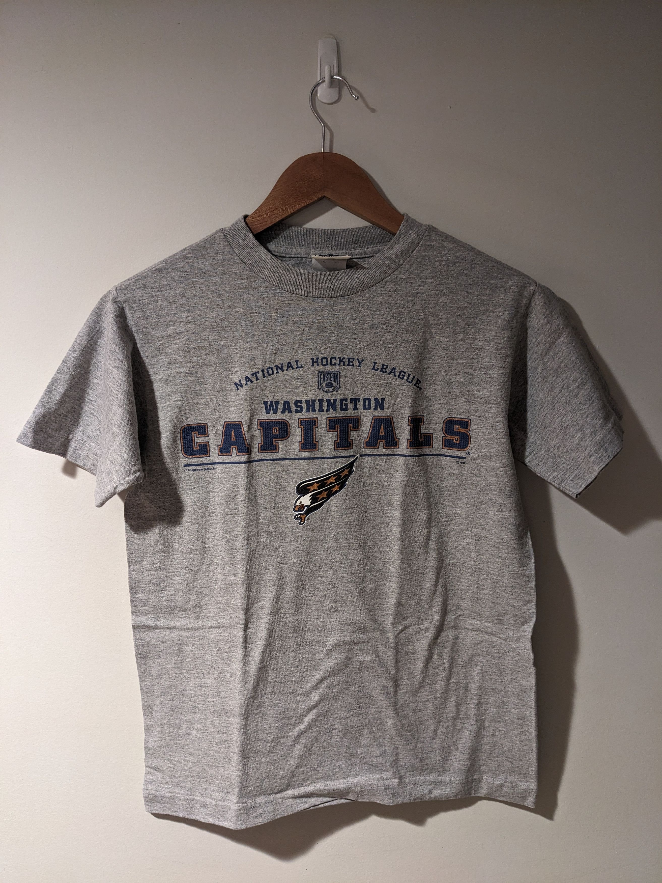 Lee Vintage Y2K Washington Capital NHL Kids Medium T-Shirt Size US M / EU 48-50 / 2 - 1 Thumbnail