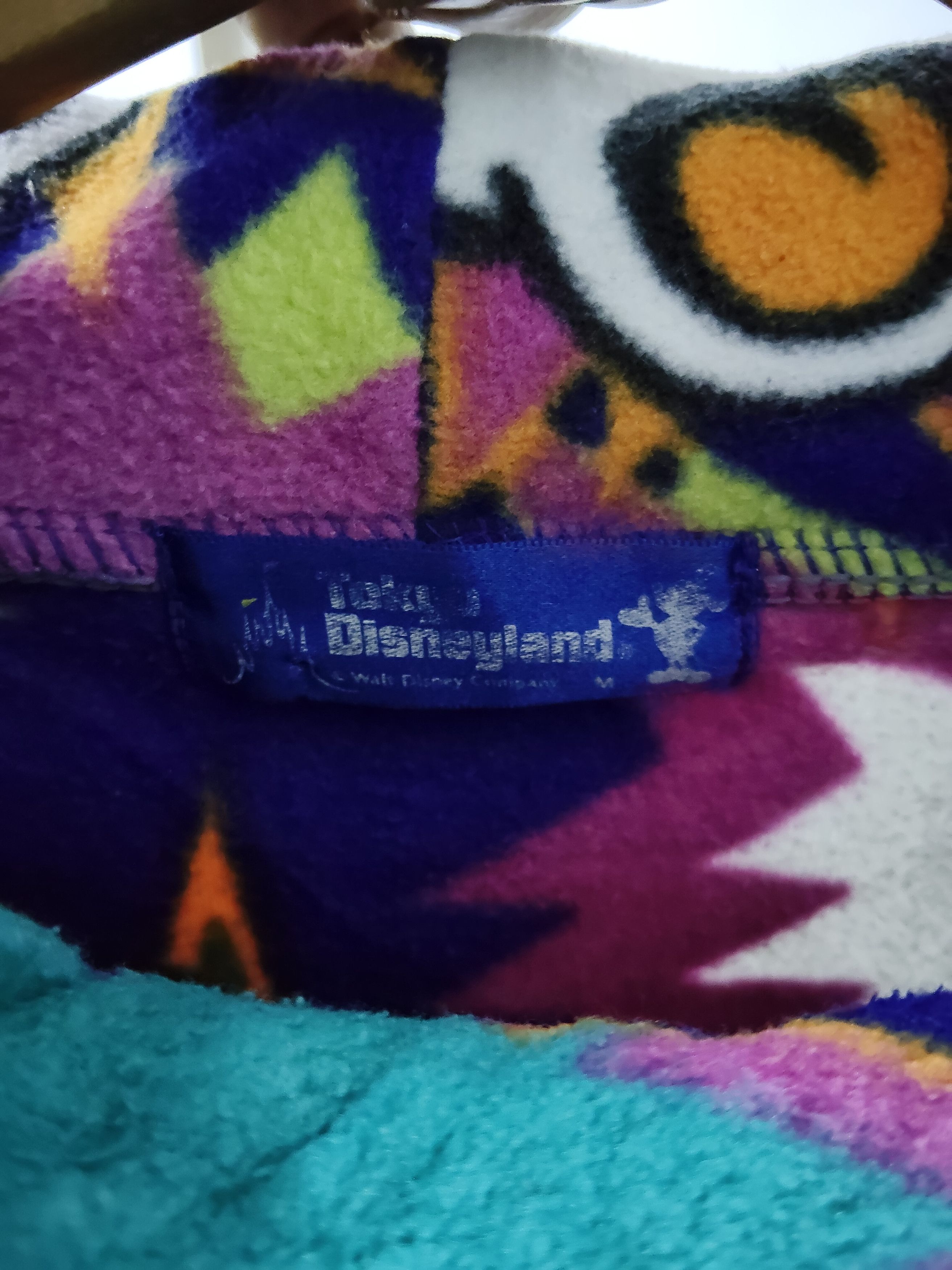 Disney vintage mickey mouse disneyland fullprint fleece jacket Size US L / EU 52-54 / 3 - 3 Thumbnail