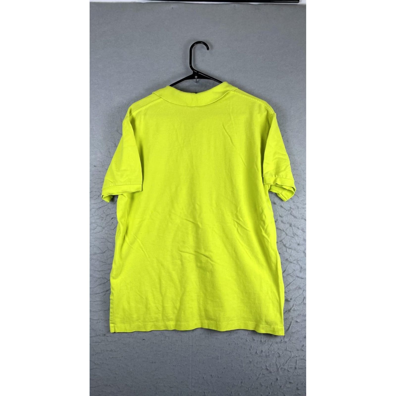 Polo Ralph Lauren Polo by Ralph Lauren Polo Shirt Mens Large Yellow Solid Pony Logo Short Sleeve Size US L / EU 52-54 / 3 - 6 Thumbnail