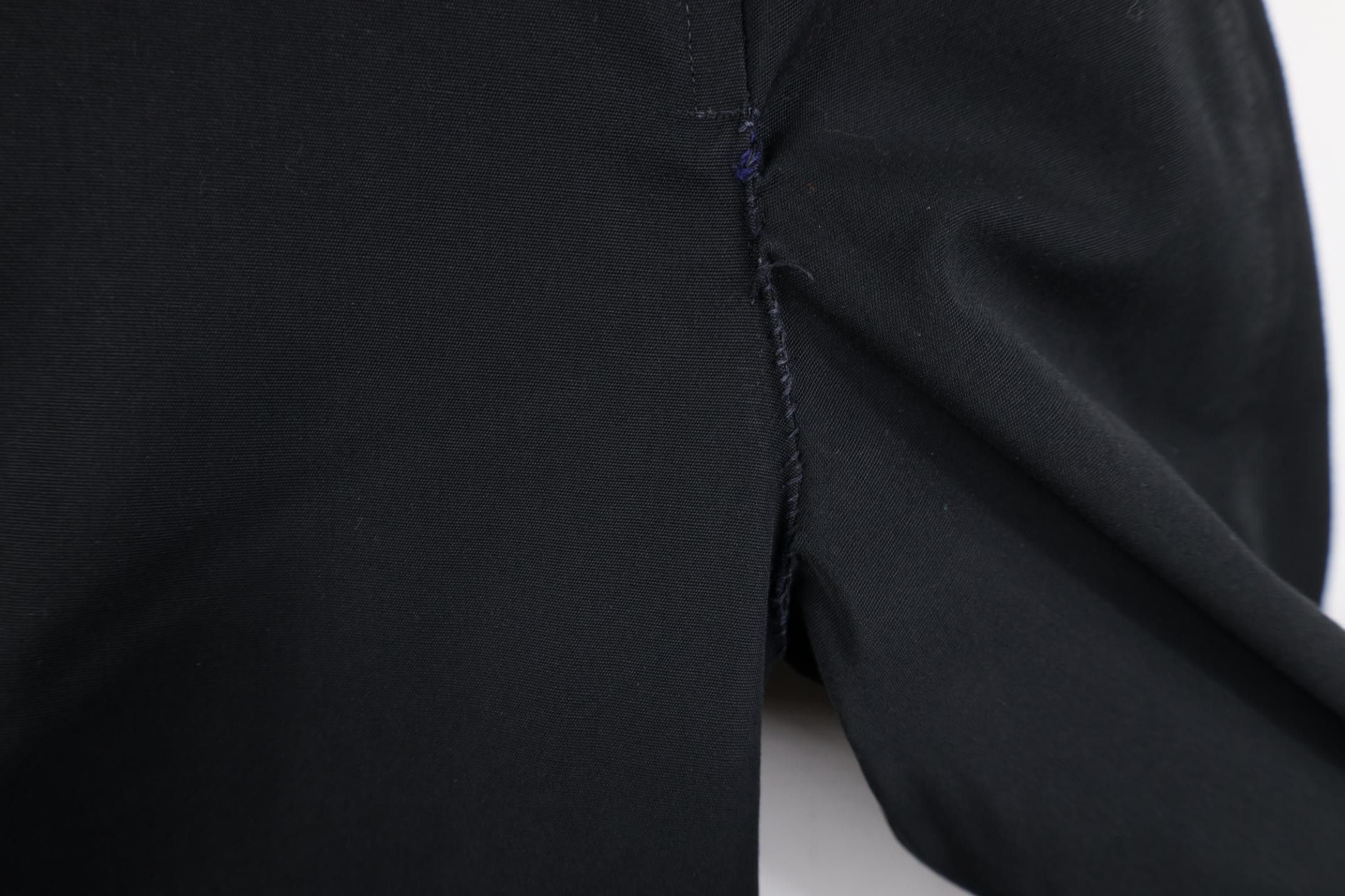 Vintage Vintage 50s 60s Lined Trench Coat Rain Jacket Black USA Size US L / EU 52-54 / 3 - 7 Thumbnail