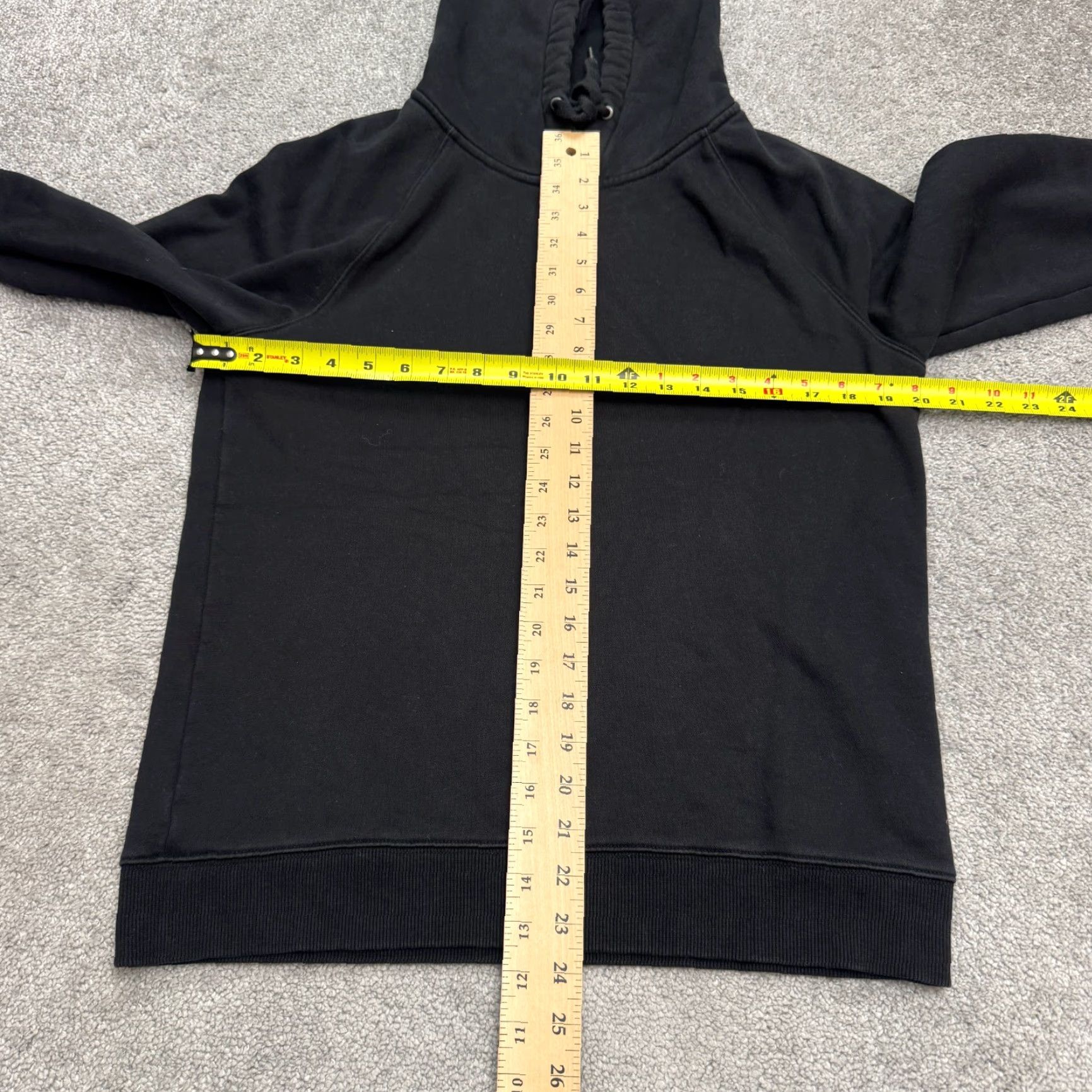 Vintage O.N.S Hoodie Pullover Sweatshirt Mens Medium Black Polycotton Raglan Sleeve Size US M / EU 48-50 / 2 - 6 Thumbnail