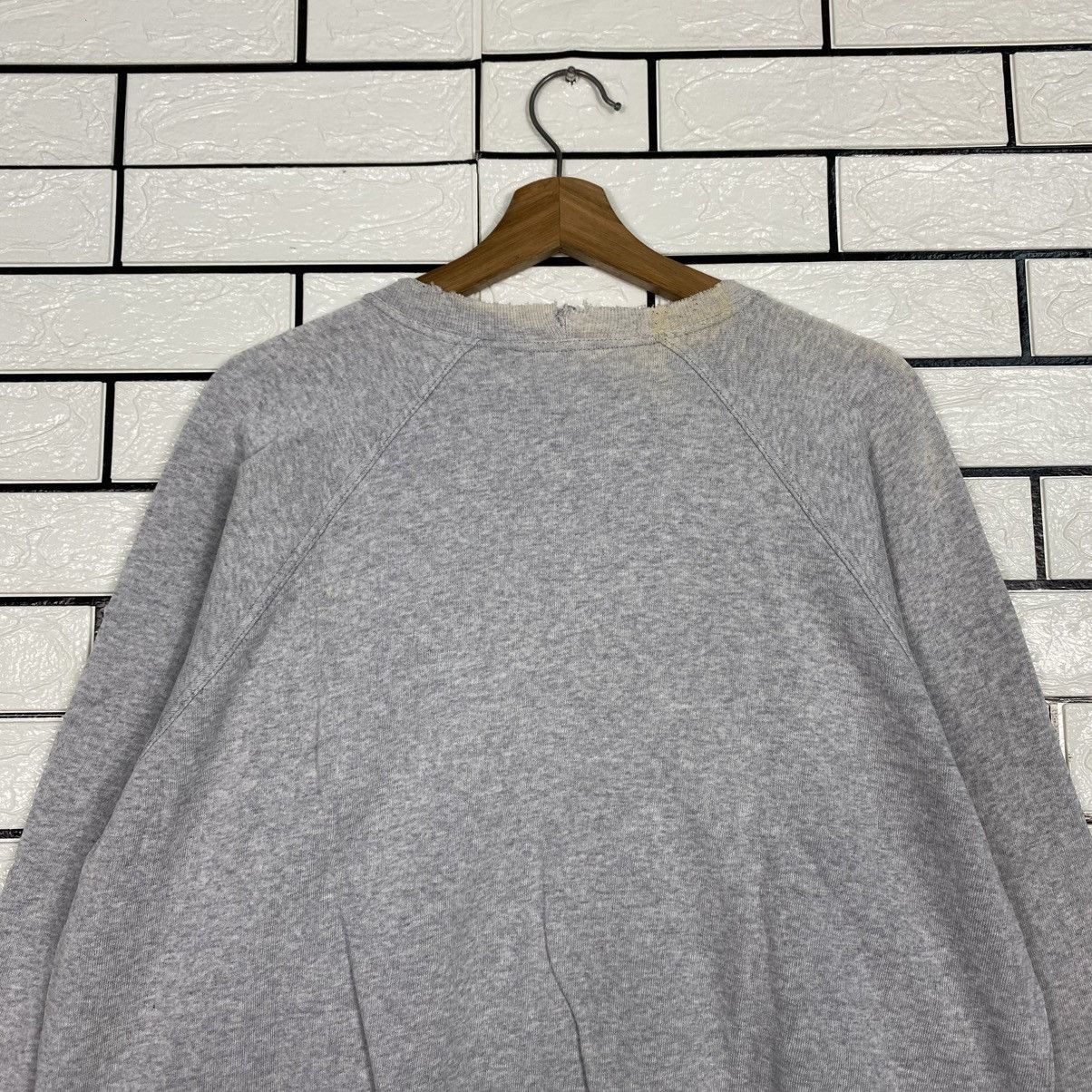 Vintage 📌Distressed Design Sweatshirt Trussardi Big Logo Size US M / EU 48-50 / 2 - 10 Thumbnail