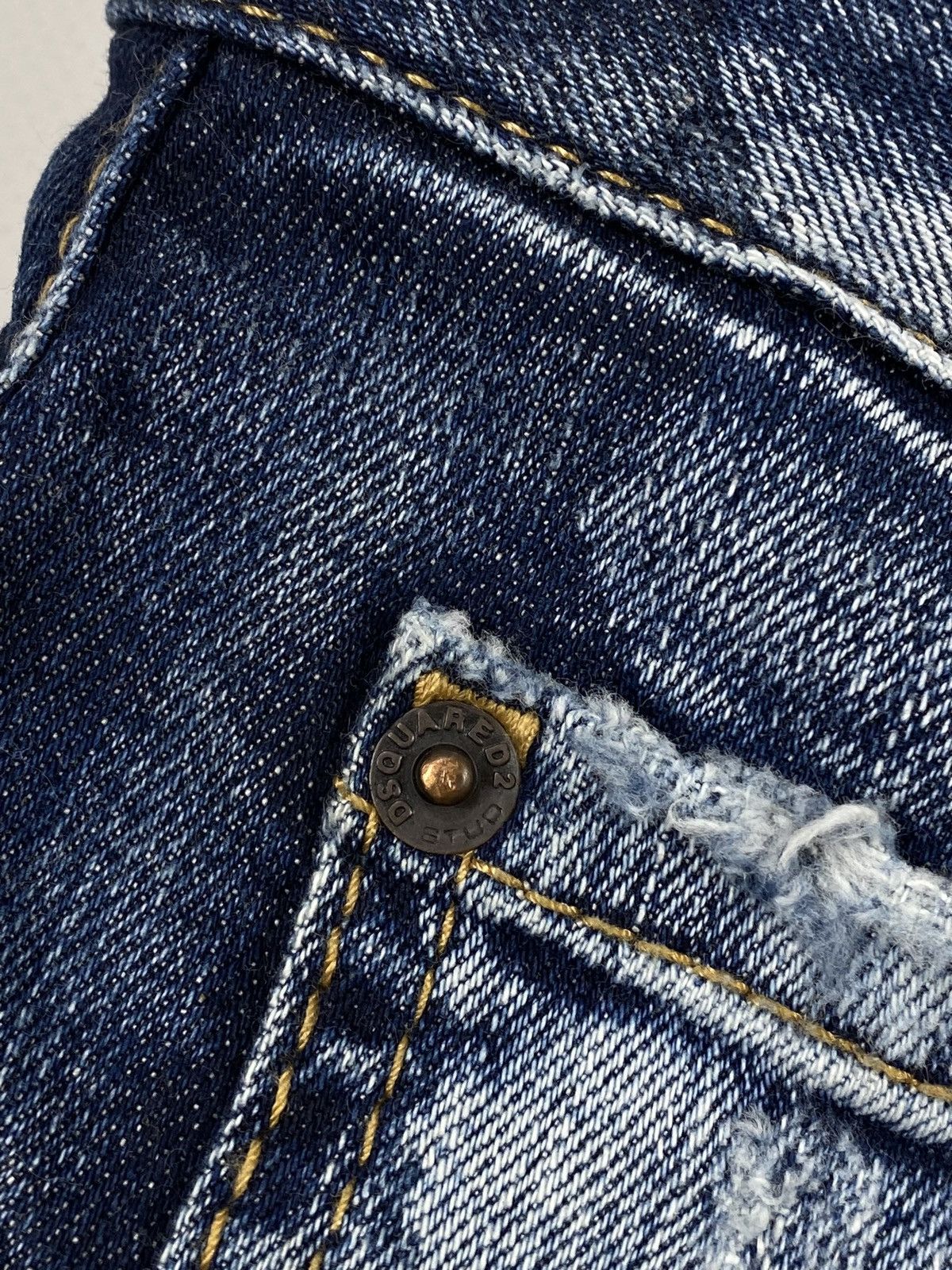 Dsquared2 LASTDROP🔥 Dsquared D2 Cool Girl Jeans Distressed Mini Shorts Size 30" / US 8 / IT 44 - 9 Thumbnail
