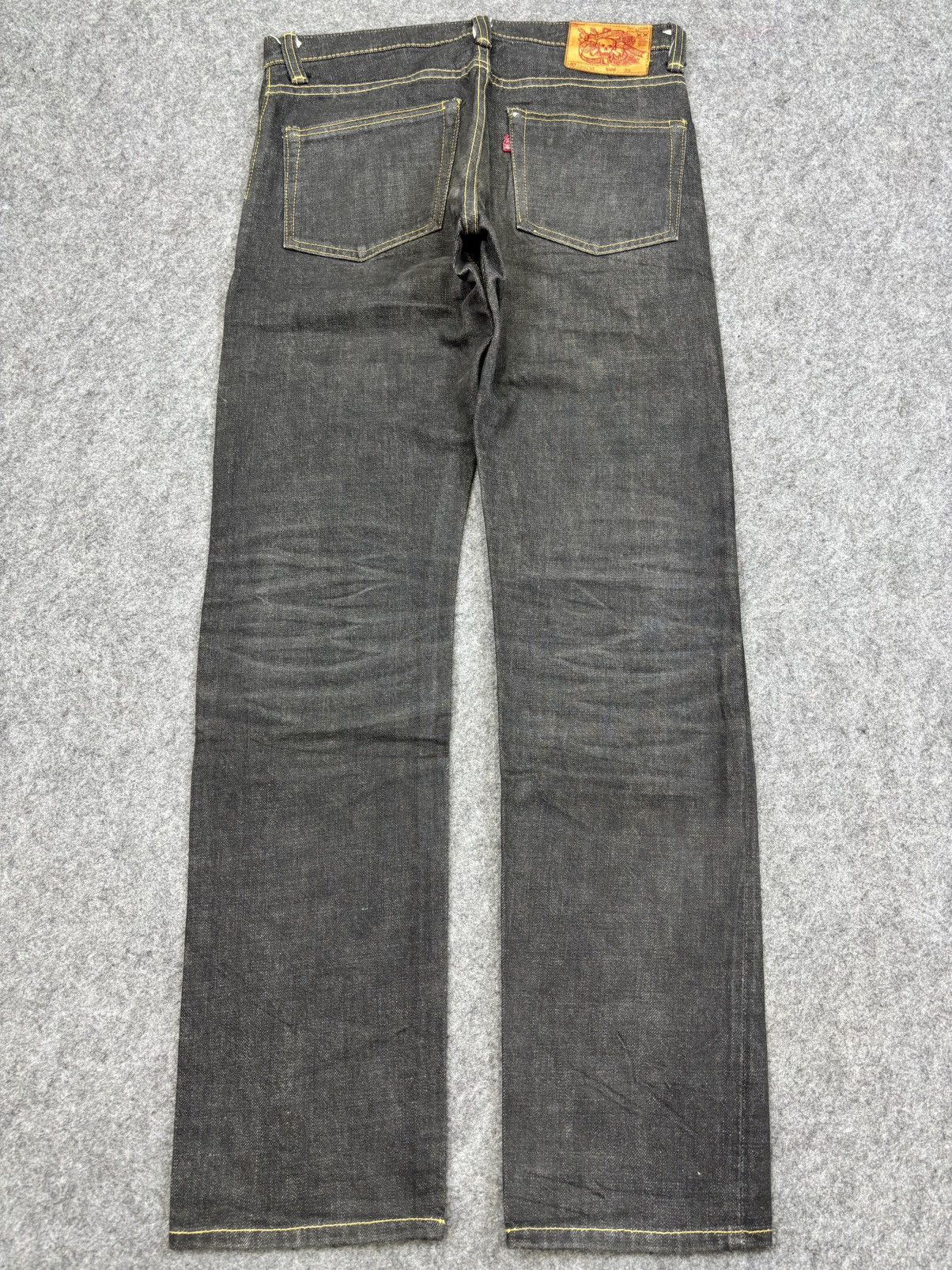 Alchemist 💥RAW💥ALCHEMIST FAB FOUR Skinny Indigo Raw Biker Denim F743 Size US 29 - 17 Thumbnail