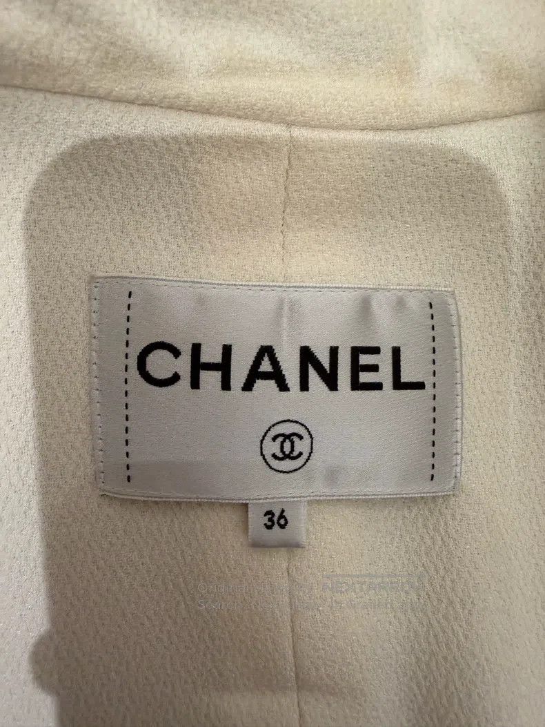 Chanel Chanel 22 Spring and Summer New Dark Blue Lapel Short Coat Size XS / US 0-2 / IT 36-38 - 3 Thumbnail