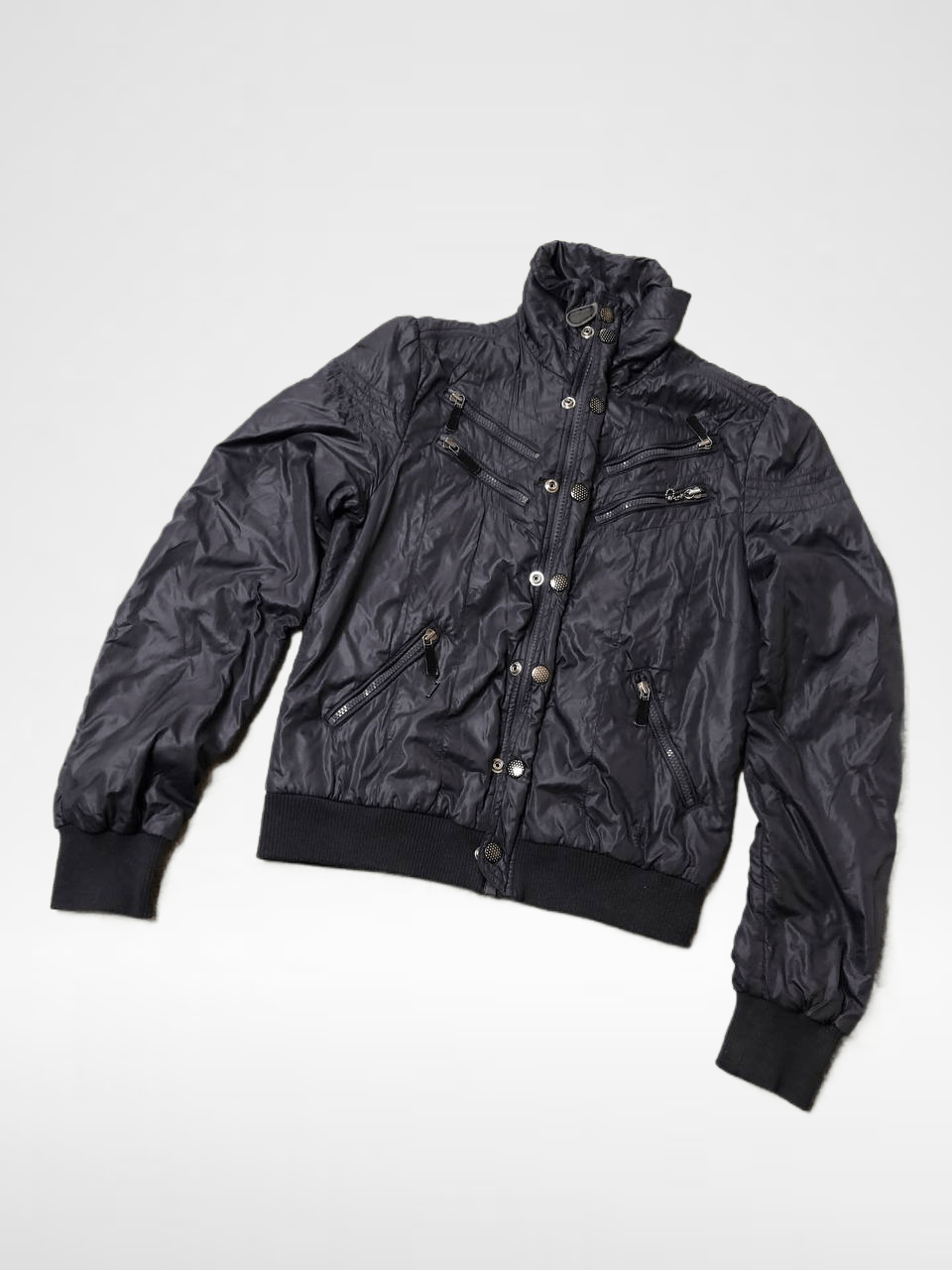 Black Zip Jacket DIESEL VINTAGE Y2K