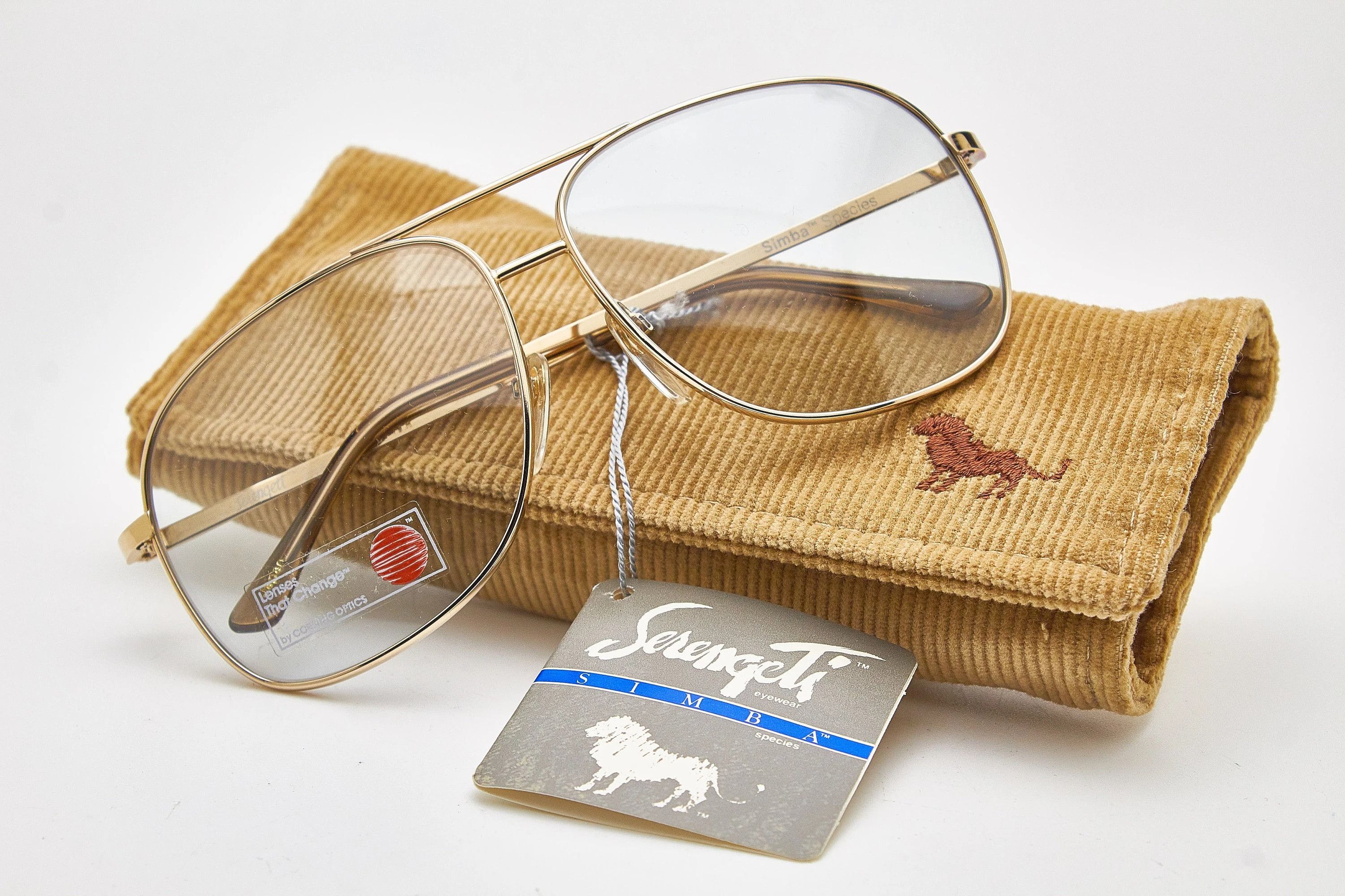 Serengeti SERENGETI quiet luxury 80s oversized gold thin metal specs Size ONE SIZE - 1 Thumbnail